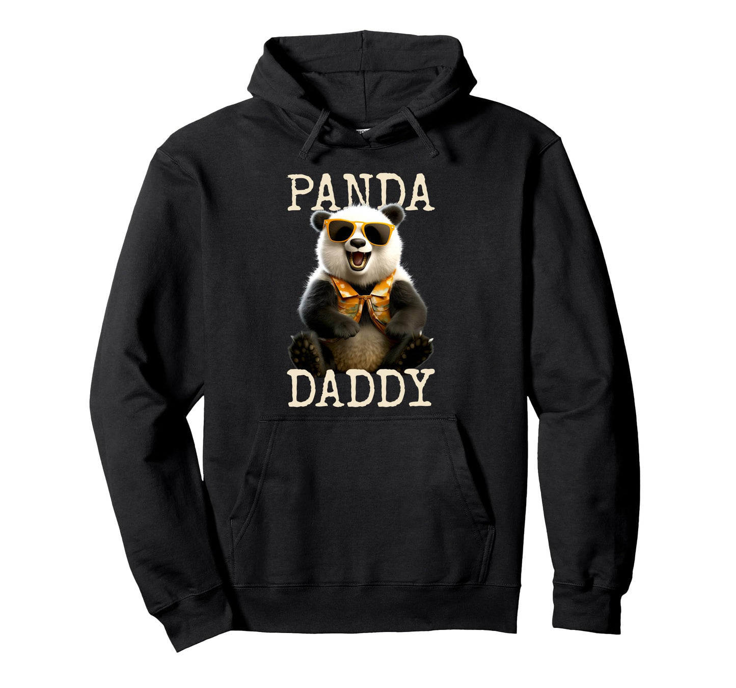 Panda Daddy Papa Pandas Dad Hoodie - Casual Everyday Wear Men Women - T-Shirt, Sweatshirt, Hoodie