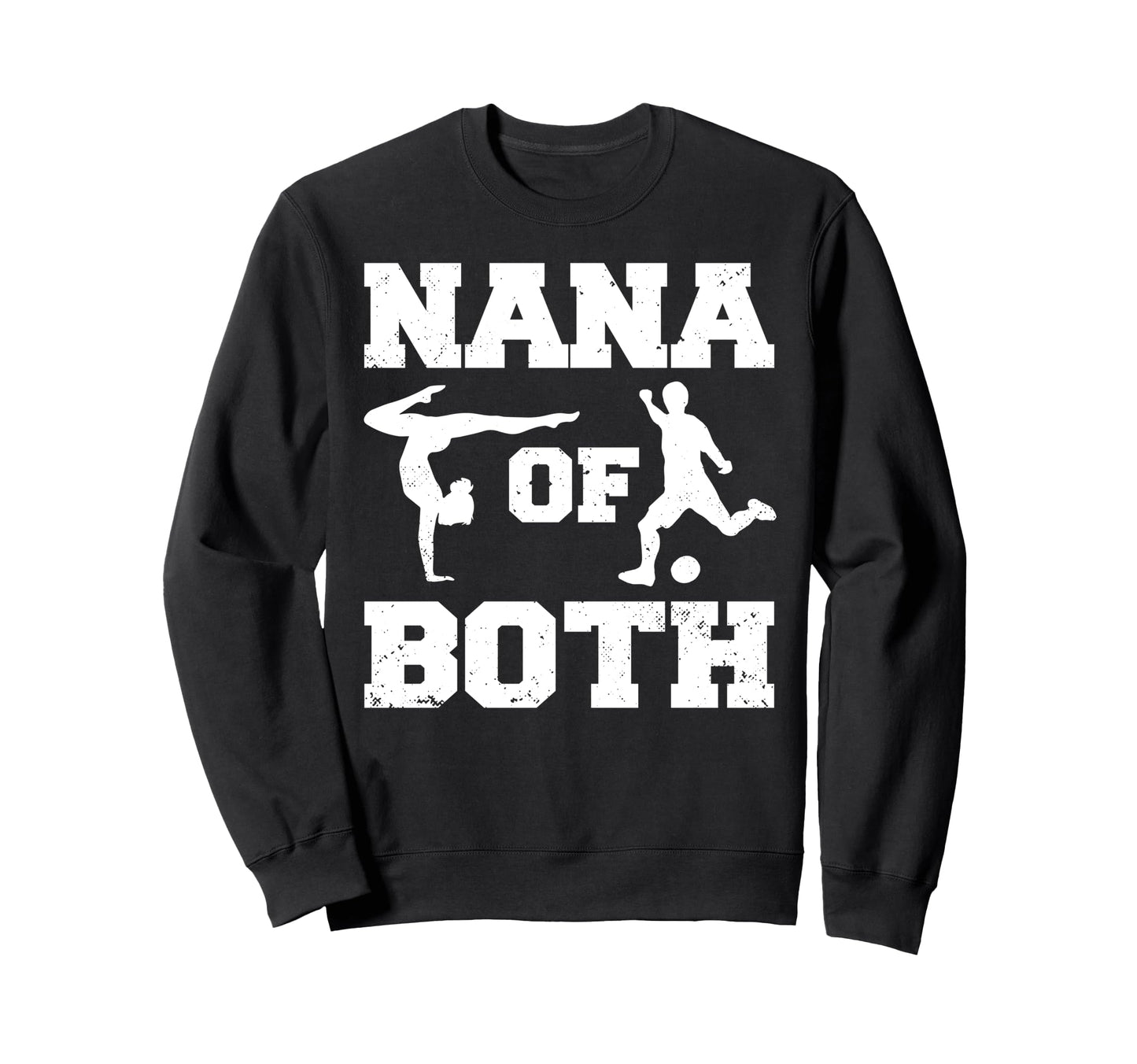 Nana Both Funny Soccer And Sweatshirt - Custom Art Print Men Women - T-Shirt, Sweatshirt, Hoodie