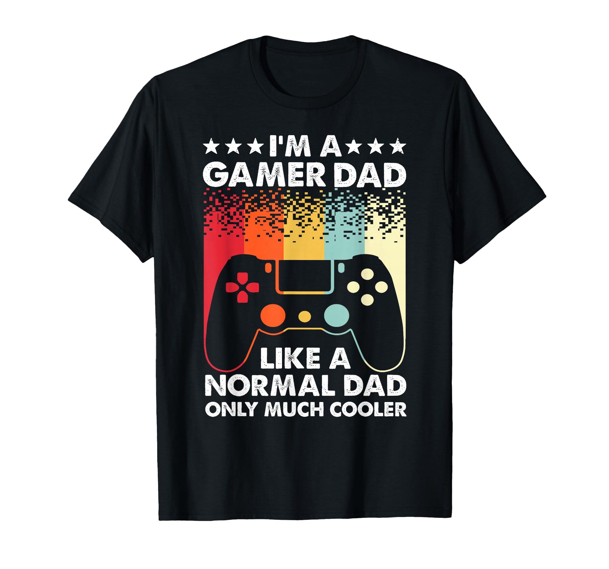Funny Gamer Dad Art Video Game Console T-Shirt - Minimalist Print Unisex - T-Shirt, Sweatshirt, Hoodie