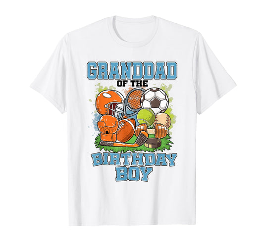 All Star Granddad Birthday Basketball T-Shirt - Unique Graphic Men Women - T-Shirt, Sweatshirt, Hoodie