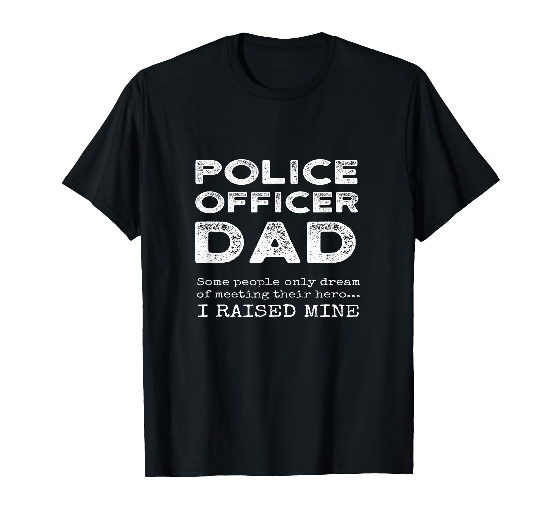 Proud Dad Police Officer Father Son T-Shirt - Aesthetic Graphic Men Women - T-Shirt, Sweatshirt, Hoodie