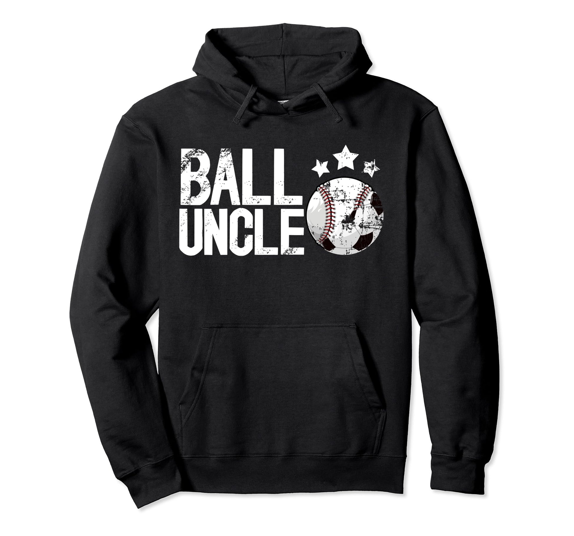 Ball Uncle Proud Soccer Baseball Uncle Hoodie - Casual Everyday Wear Unisex - T-Shirt, Sweatshirt, Hoodie