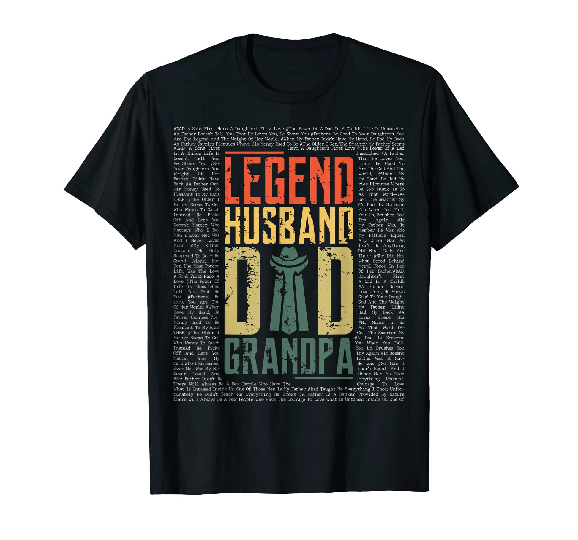 Mens Fathers Day Dad Legend Legend Husband T-Shirt - Unique Graphic Unisex - T-Shirt, Sweatshirt, Hoodie