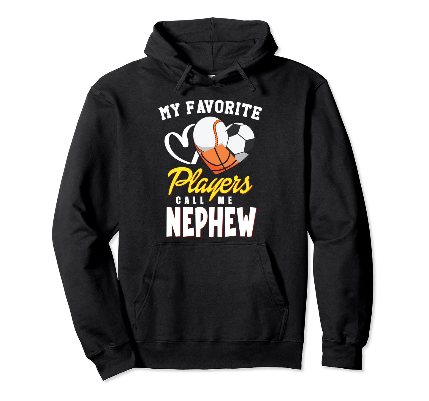 My Favorite Players Baseball Soccer Hoodie - Minimalist Print for Adults - T-Shirt, Sweatshirt, Hoodie