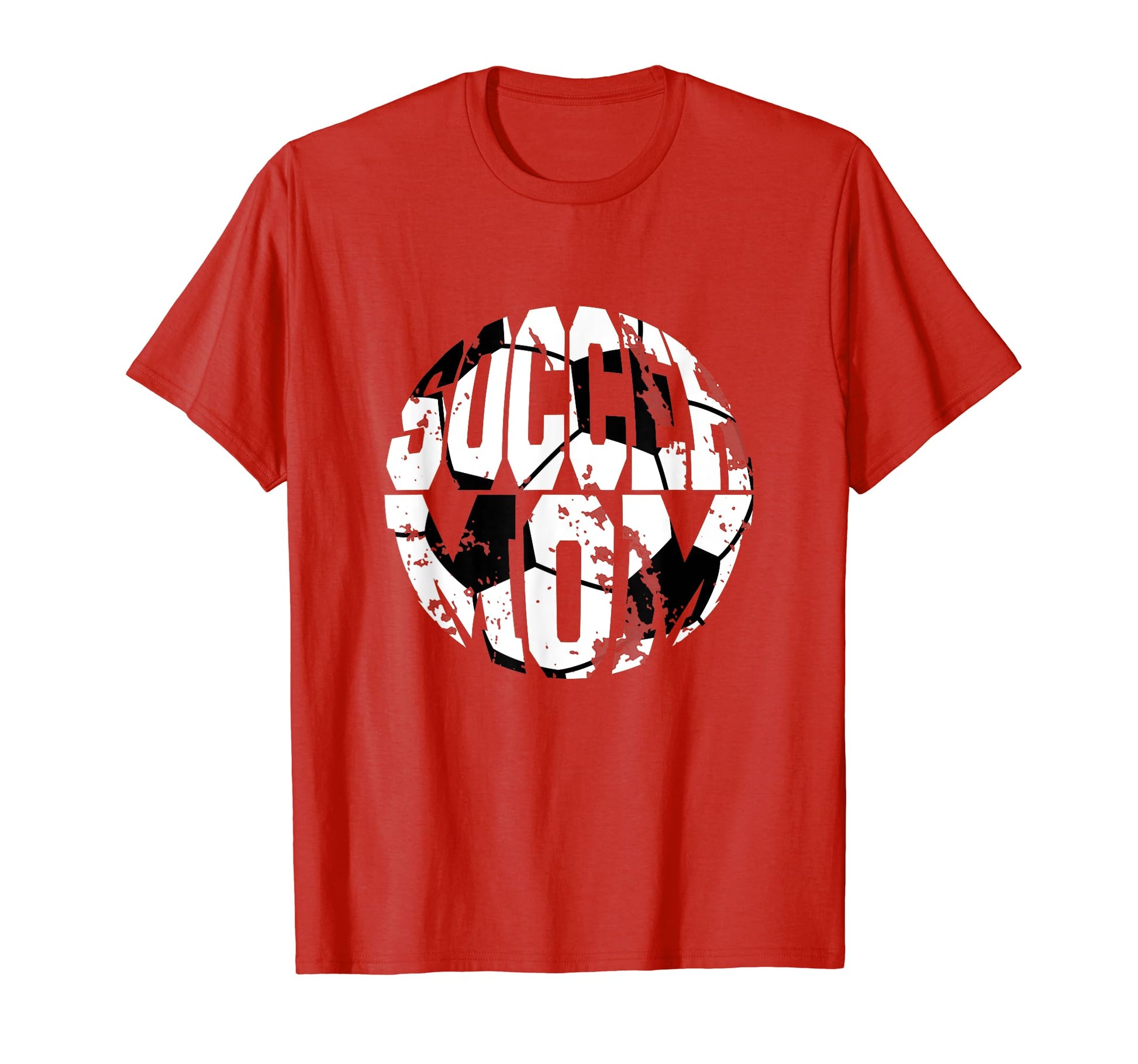 Womens Soccer Mom Distressed T-Shirt - Novelty Apparel for Adults - T-Shirt, Sweatshirt, Hoodie