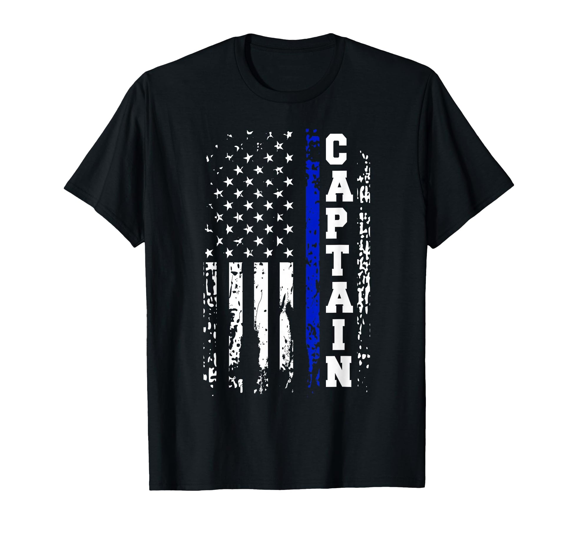 Police Captain Police Rank Captain Gift T-Shirt - Trendy Graphic Unisex - T-Shirt, Sweatshirt, Hoodie