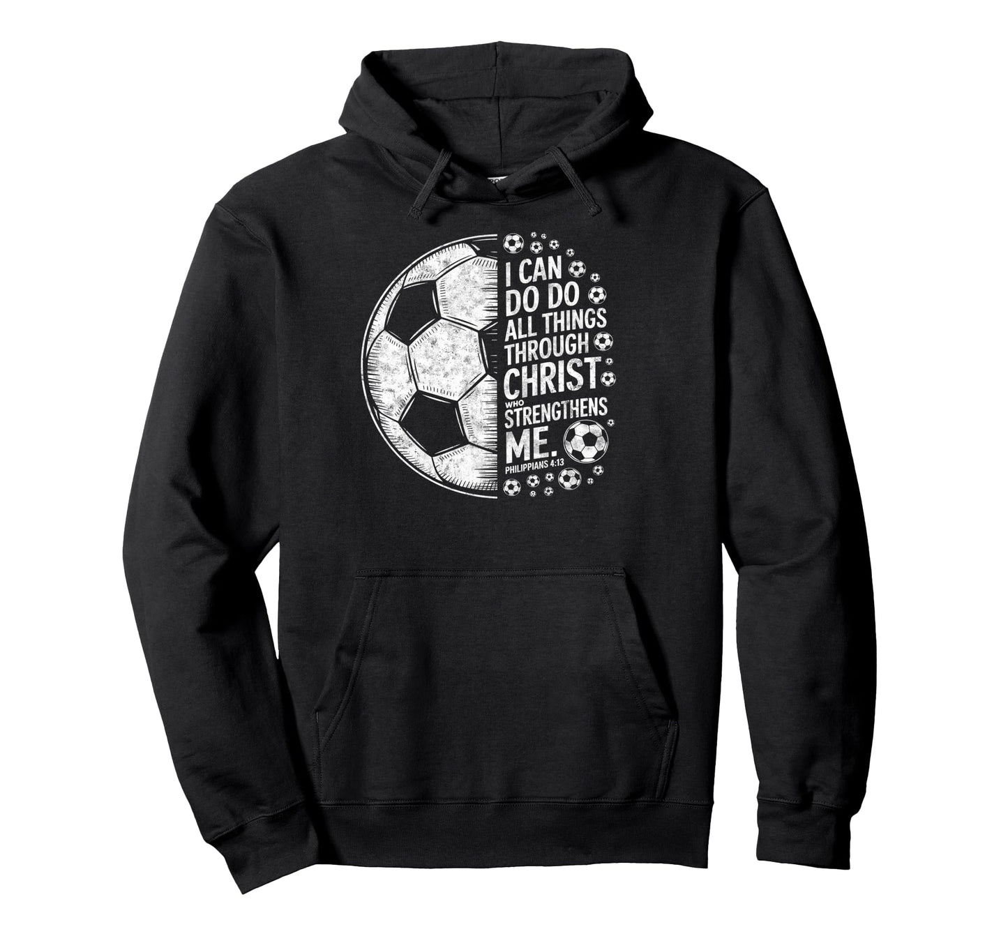 Soccer Player Christian I Can Do All Hoodie - Streetwear Style Men Women - T-Shirt, Sweatshirt, Hoodie