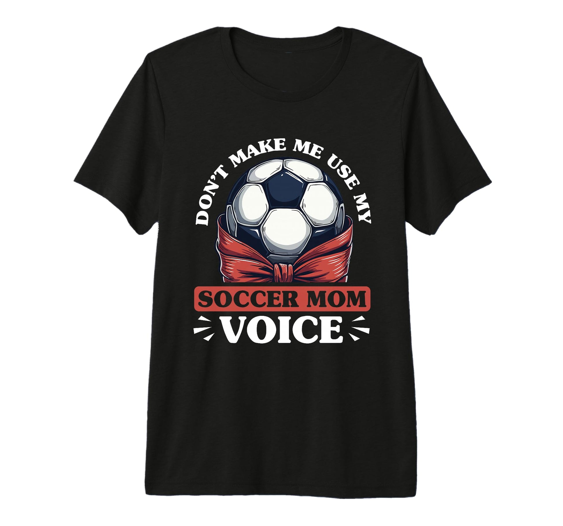 Soccer Mom Mommy Tri Blend T-Shirt - Minimalist Print Men Women - T-Shirt, Sweatshirt, Hoodie