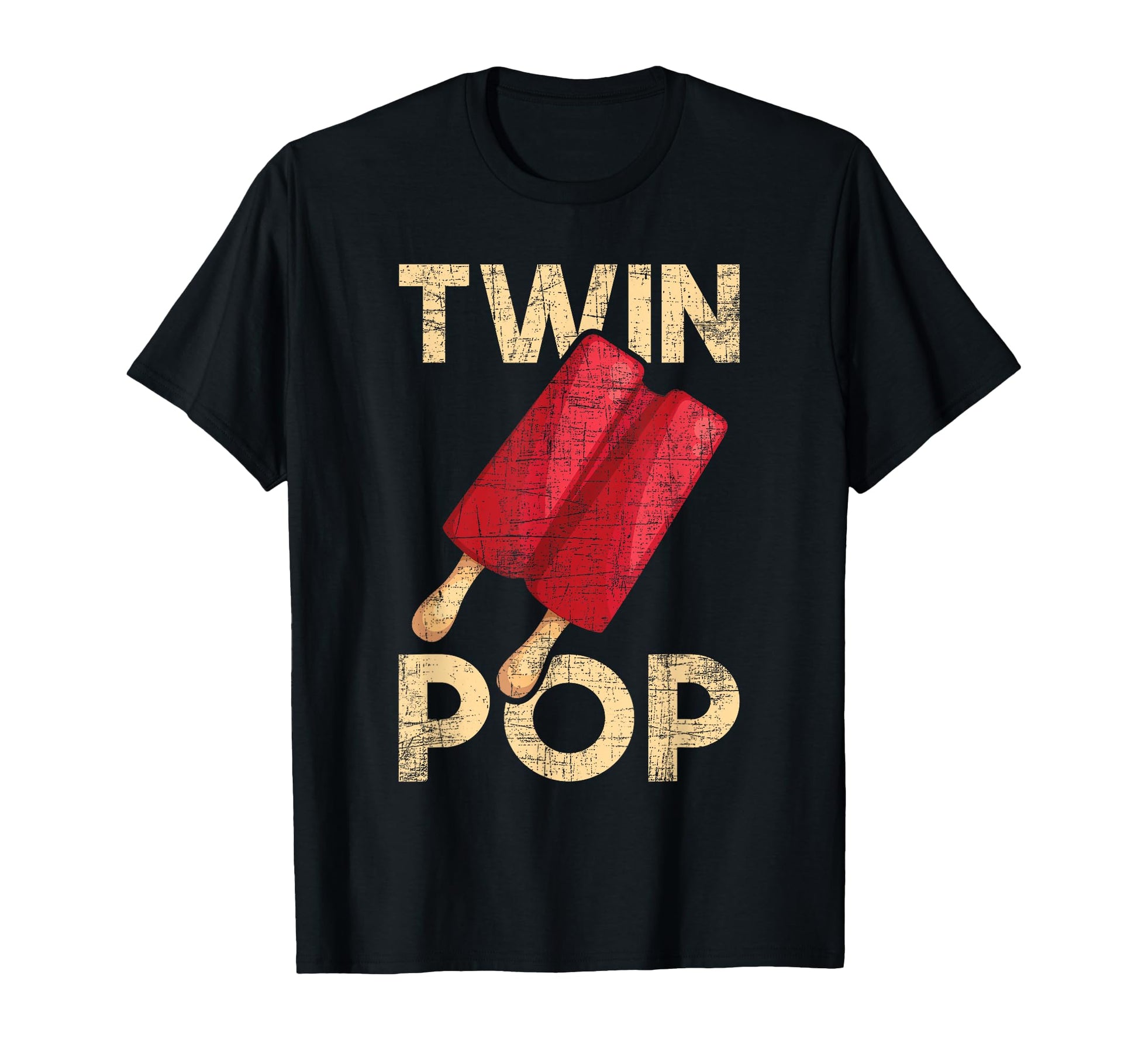 Twin Pop Grandpa Granddad Twins T-Shirt - Fun Novelty Design Unisex - T-Shirt, Sweatshirt, Hoodie