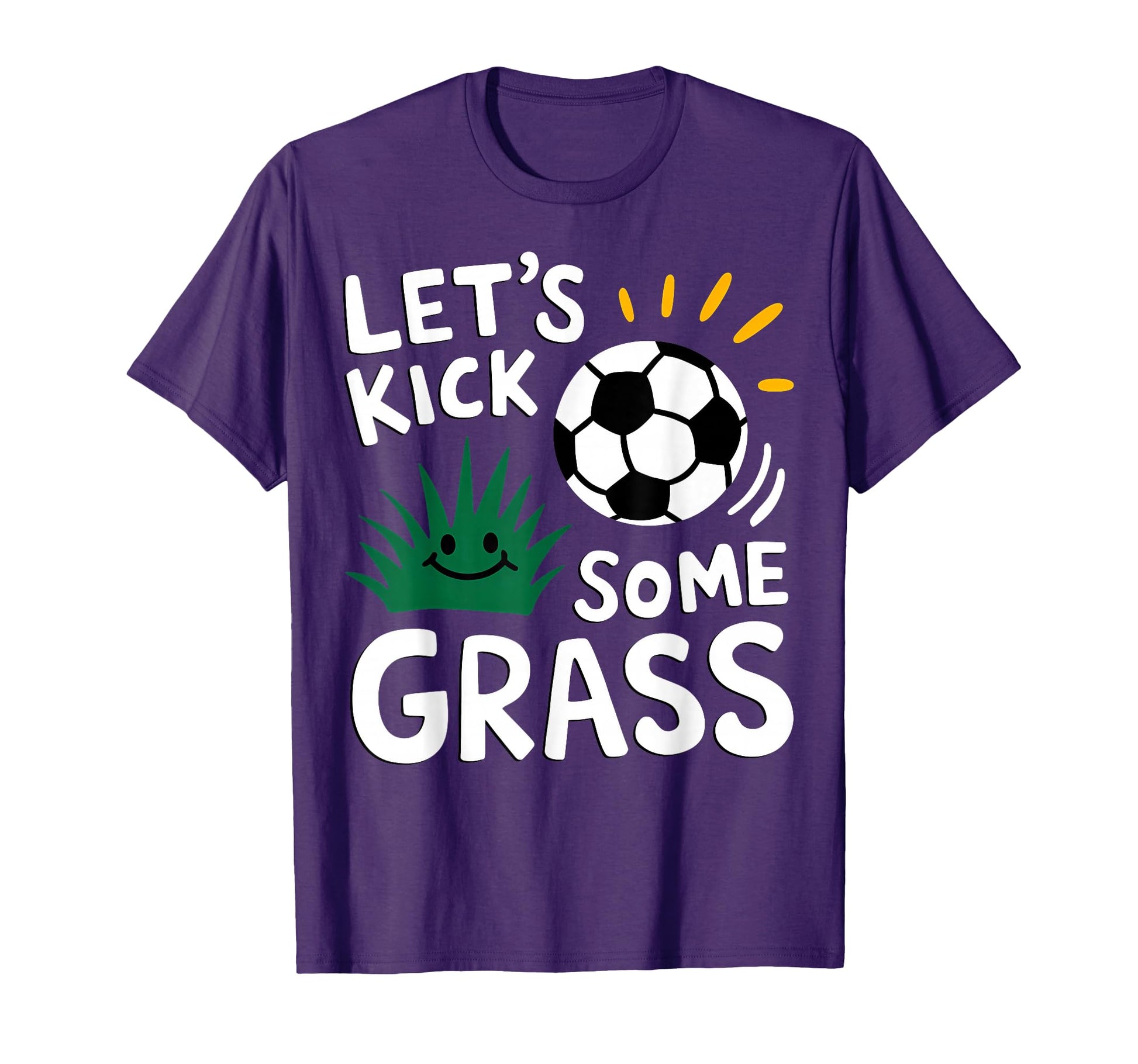 Funny Soccer Player Lets Kick Some T-Shirt - Unique Graphic for Adults - T-Shirt, Sweatshirt, Hoodie