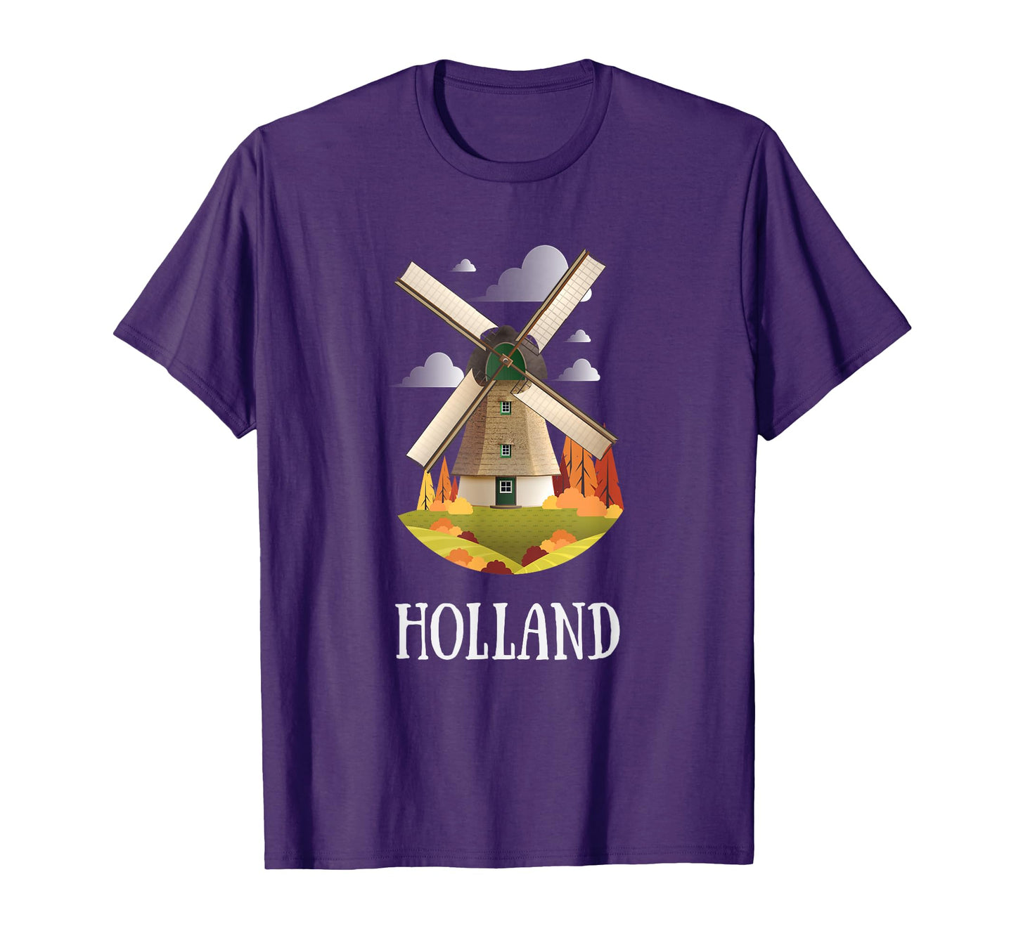 Windmill Dutch Holiday Holland T-Shirt - Trendy Graphic Men Women - T-Shirt, Sweatshirt, Hoodie