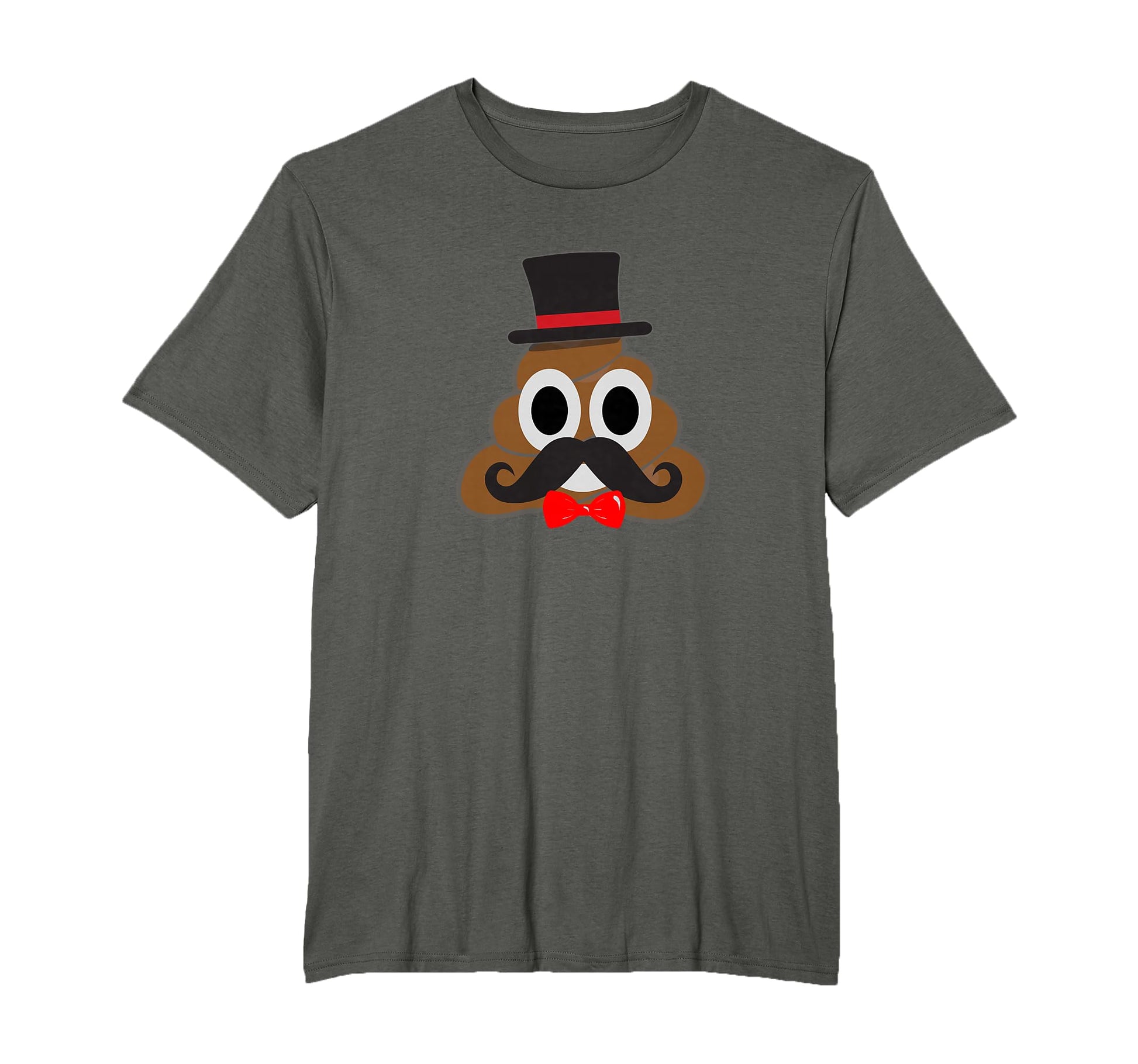 Fathers Poop Emoticon Great Fathers T-Shirt - Casual Everyday Wear Unisex - T-Shirt, Sweatshirt, Hoodie