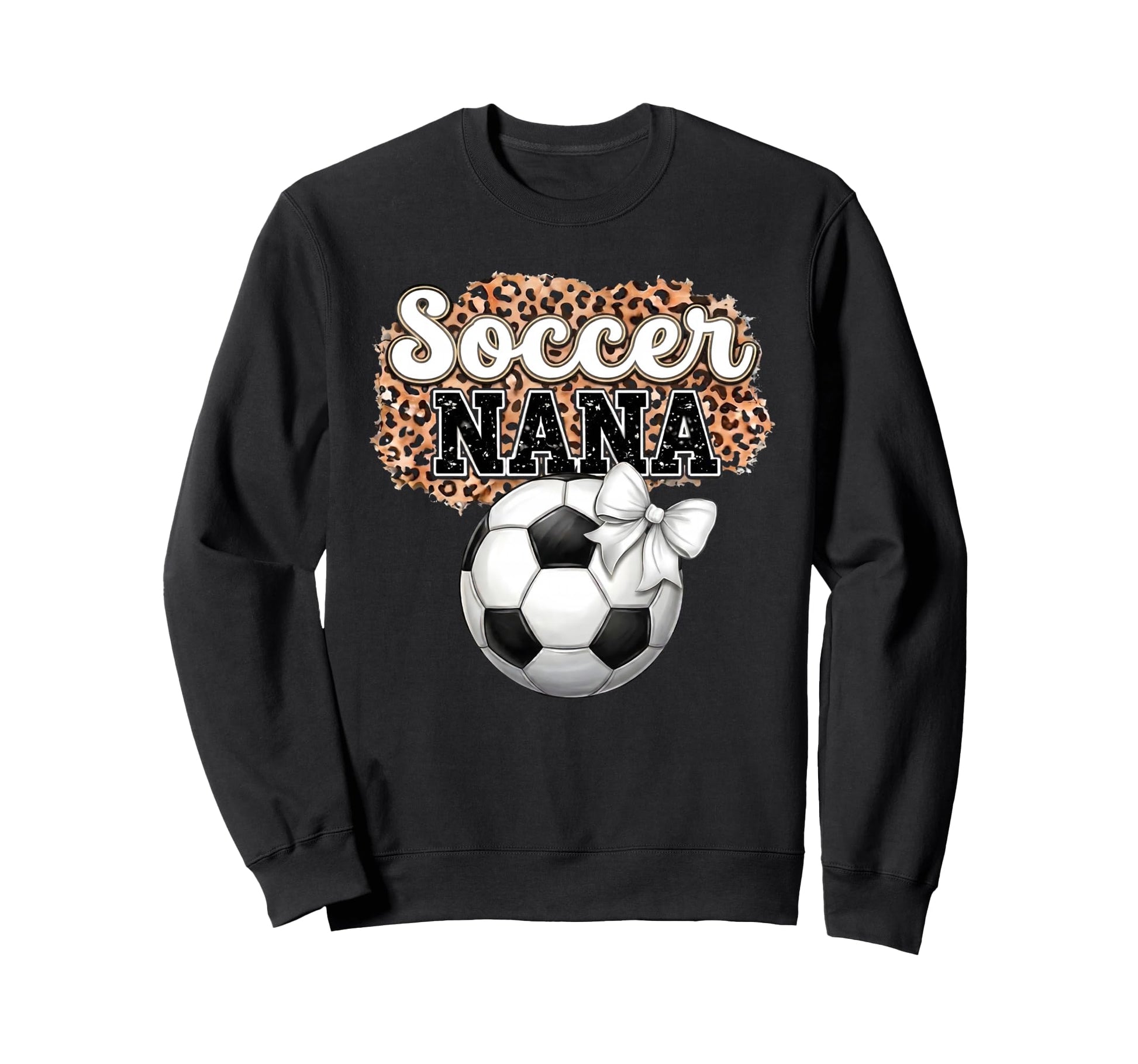 Soccer Nana Mothers Day Bow Sweatshirt - Streetwear Style for Adults - T-Shirt, Sweatshirt, Hoodie