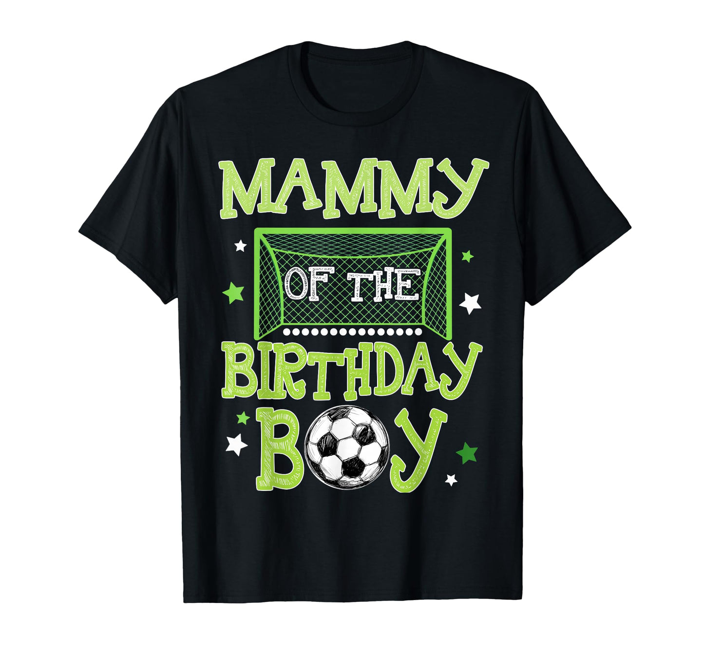 Mammy Birthday Soccer Family Matching T-Shirt - Custom Art Print Unisex - T-Shirt, Sweatshirt, Hoodie