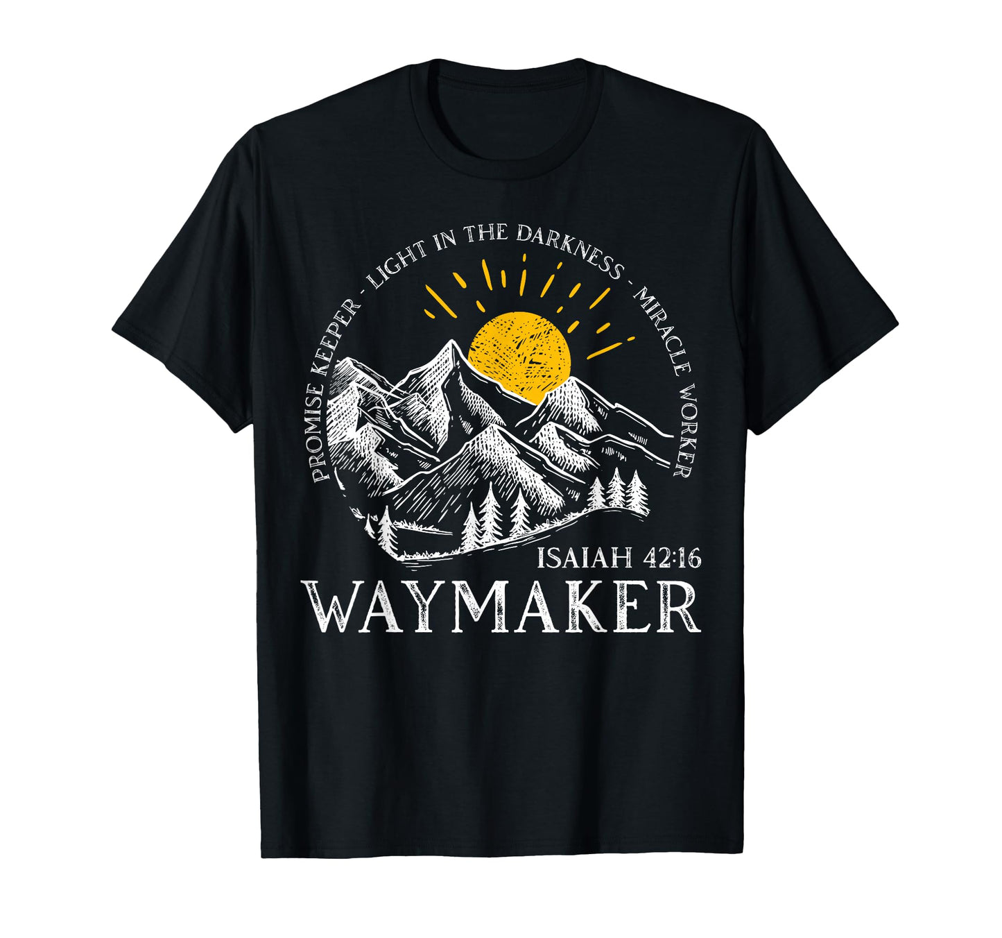Waymaker Promise Keeper Miracle T-Shirt - Custom Art Print for Adults - T-Shirt, Sweatshirt, Hoodie