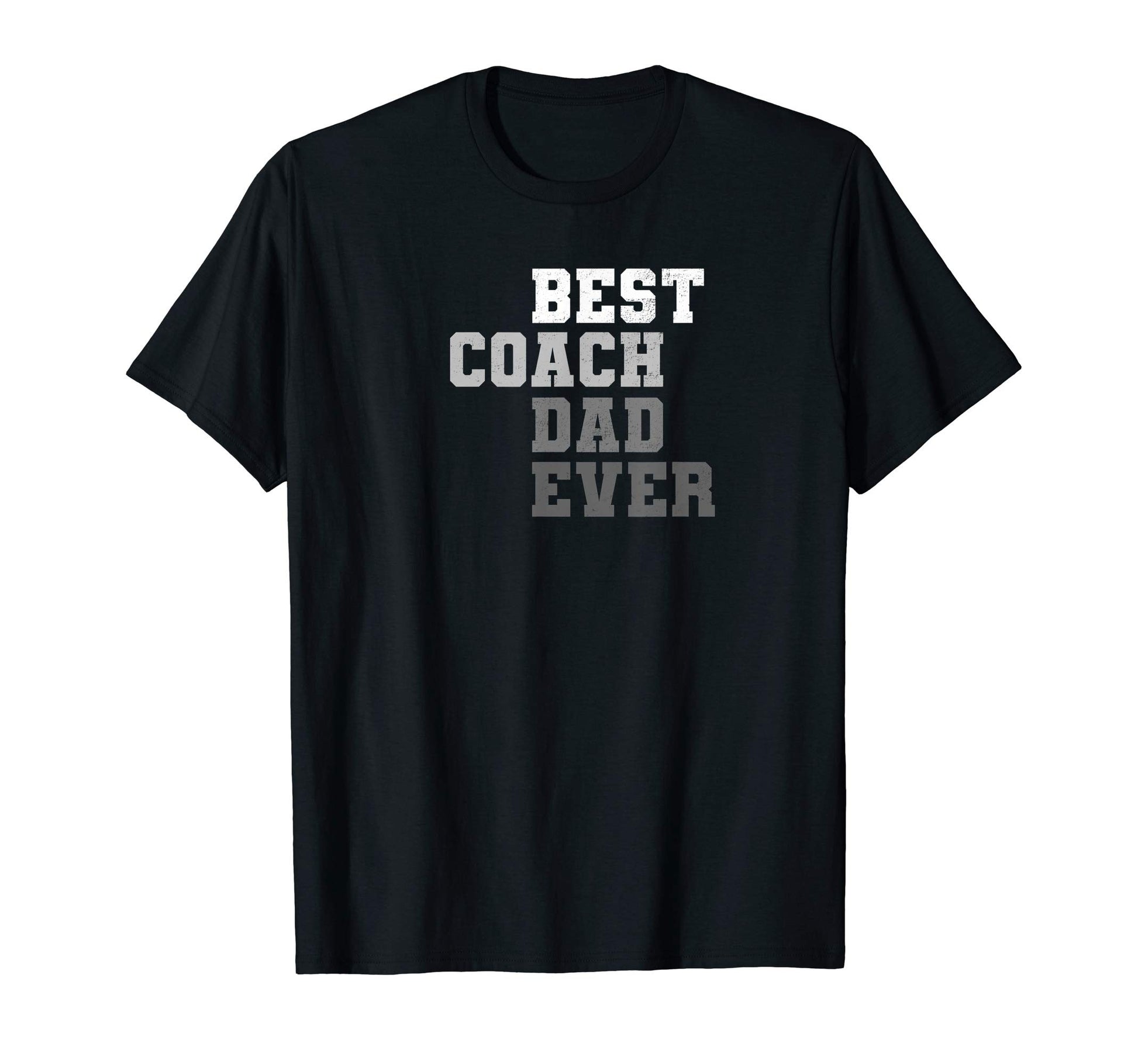 Mens Best Coach Dad Ever Football T-Shirt - Trendy Graphic Men Women - T-Shirt, Sweatshirt, Hoodie