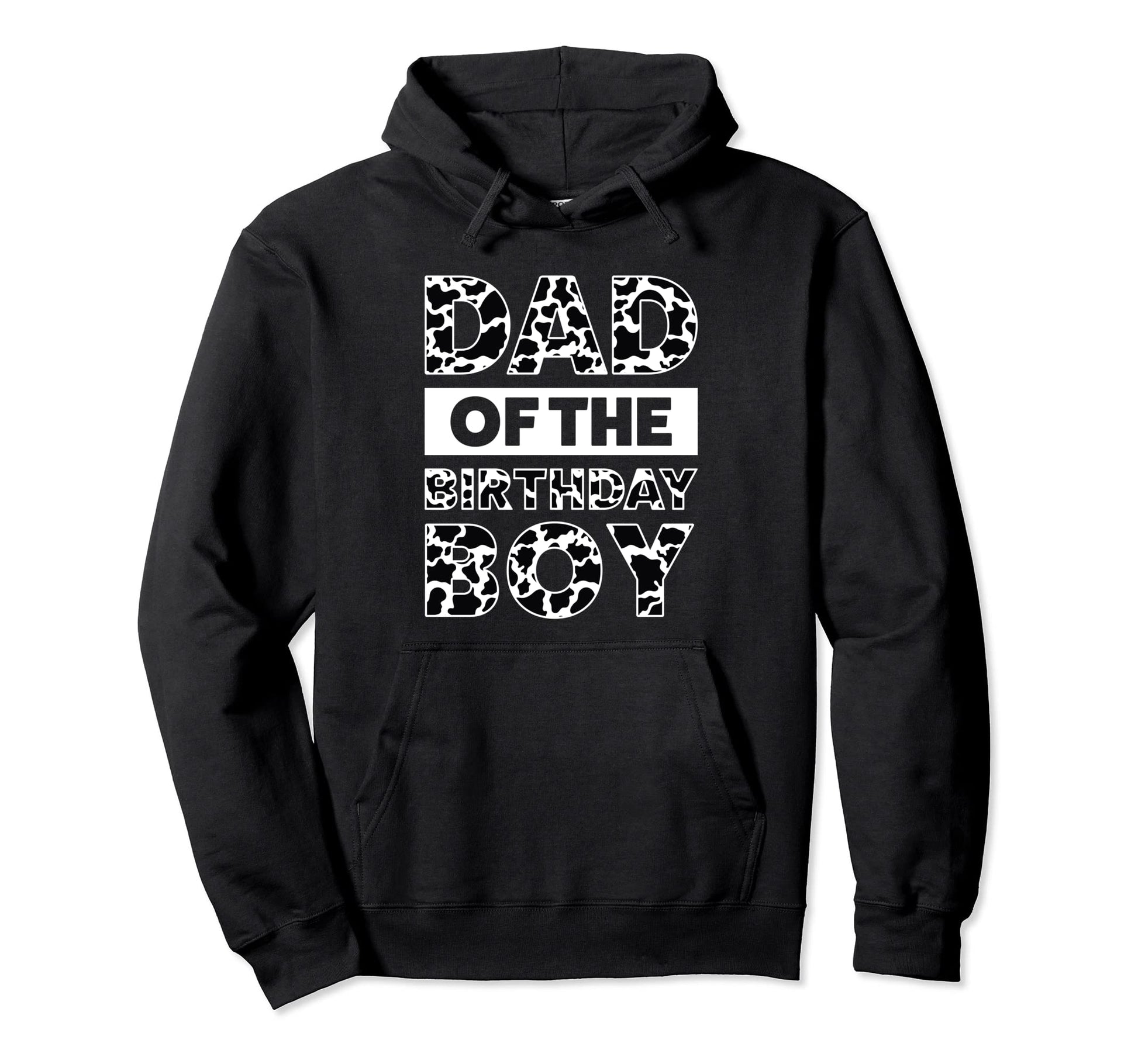 Dad Birthday Dad Cow Hoodie - Streetwear Style Men Women - T-Shirt, Sweatshirt, Hoodie