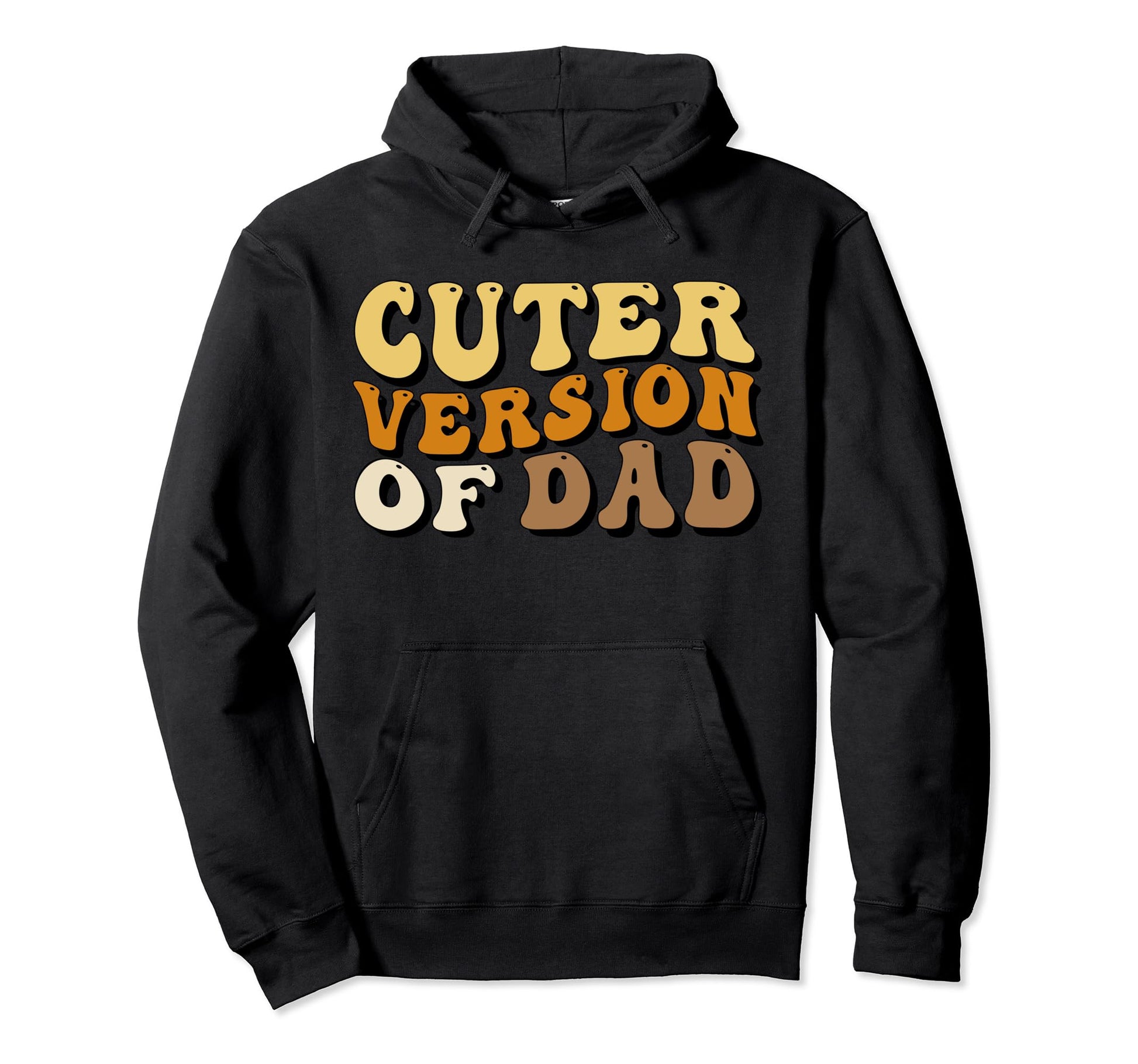 Cuter Version Dad Family Matching Hoodie - Streetwear Style for Adults - T-Shirt, Sweatshirt, Hoodie