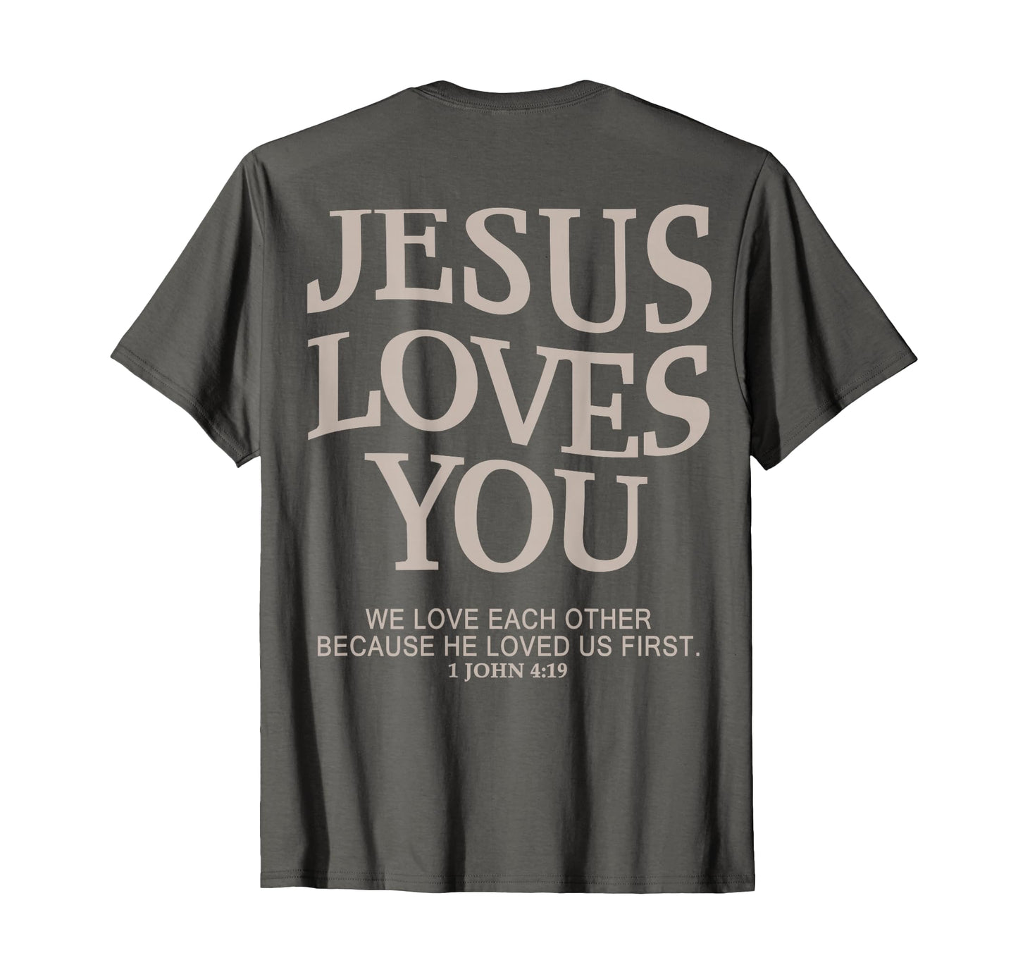 Christian Faith Over Fear Jesus Loves Hoodie - Custom Art Print for Adults - T-Shirt, Sweatshirt, Hoodie