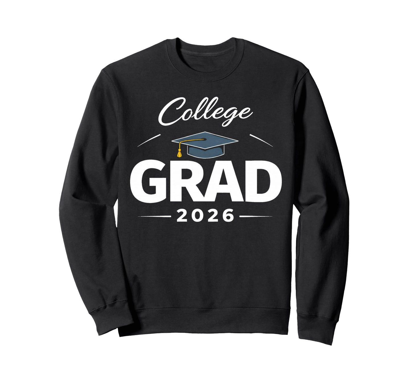 Senior Graduation School Class Sweatshirt - Fun Novelty Design for Adults - T-Shirt, Sweatshirt, Hoodie