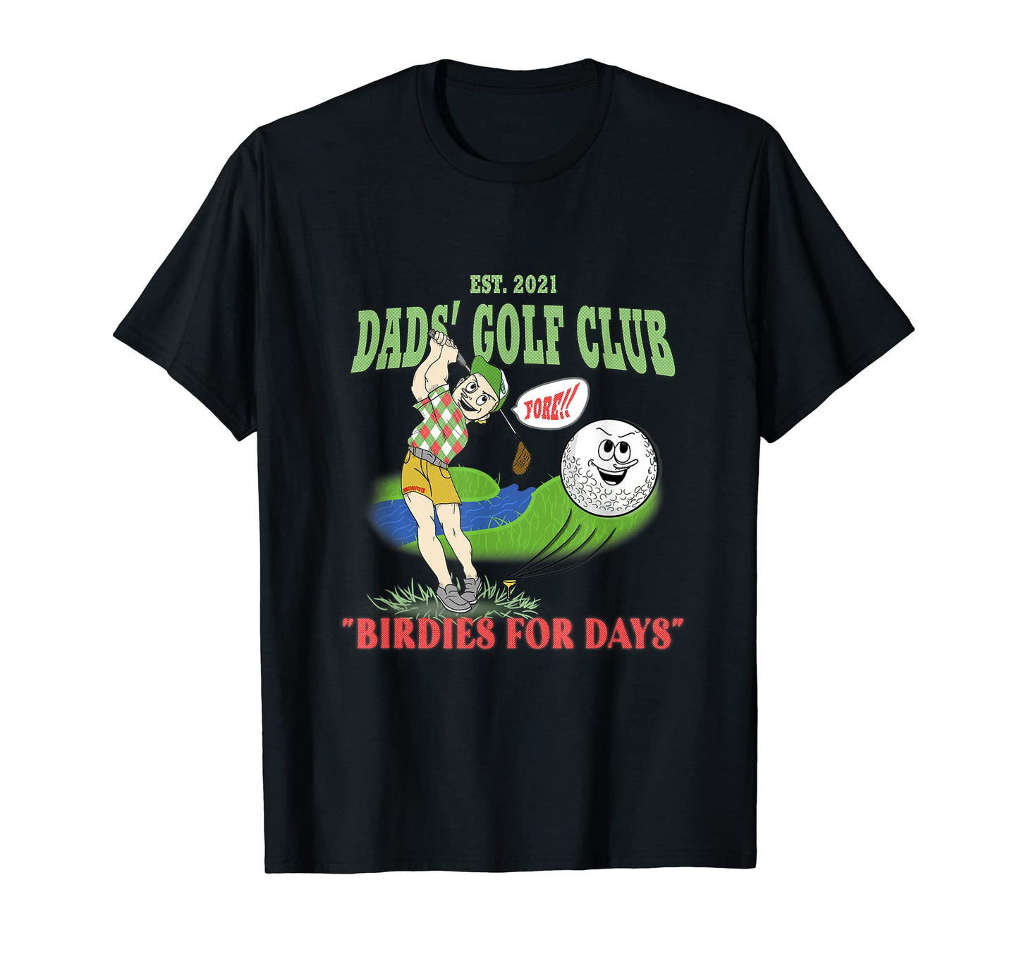 Dads Golf Club T-Shirt - Novelty Apparel Unisex - T-Shirt, Sweatshirt, Hoodie