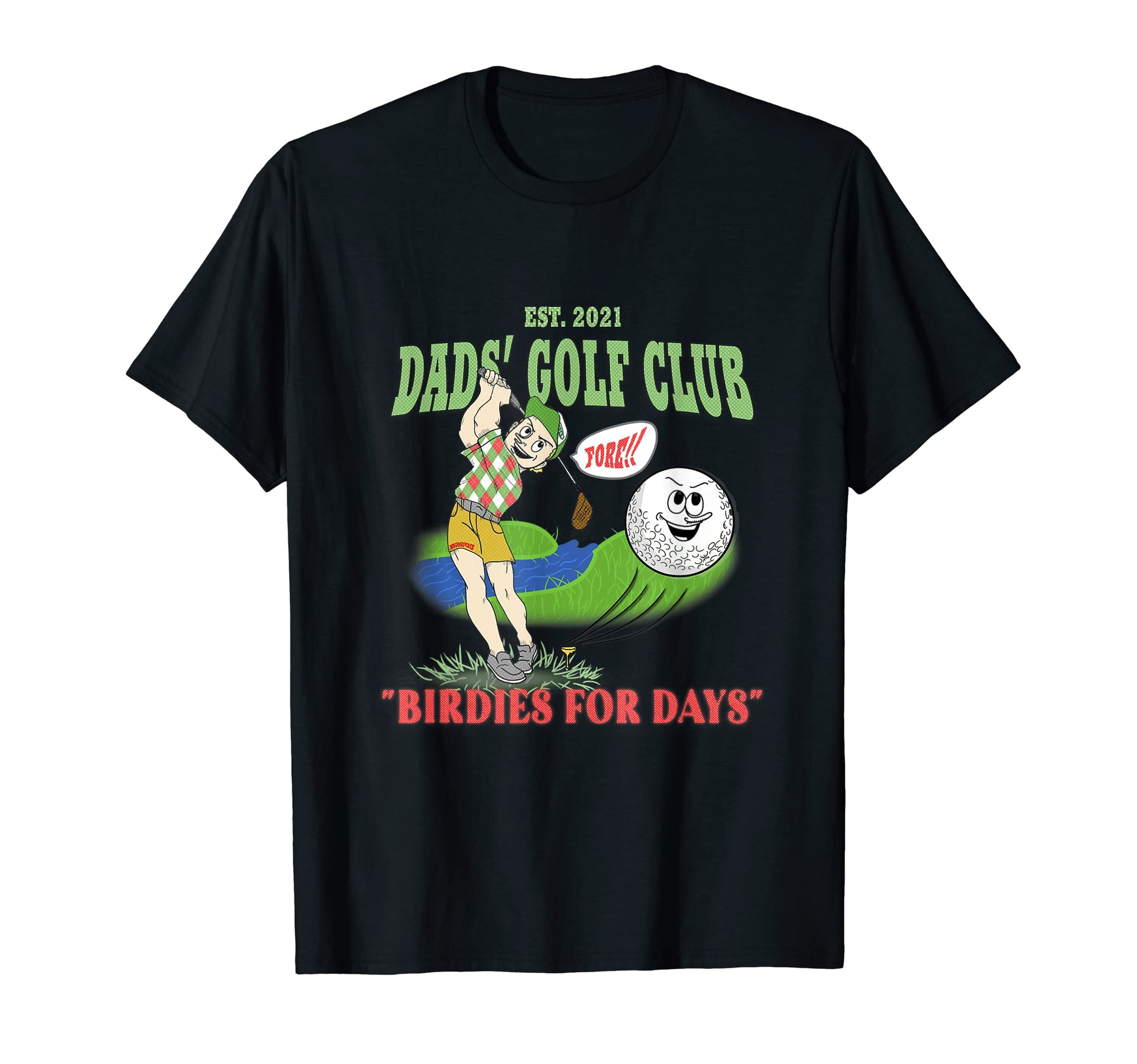 Dads Golf Club T-Shirt - Novelty Apparel Unisex - T-Shirt, Sweatshirt, Hoodie