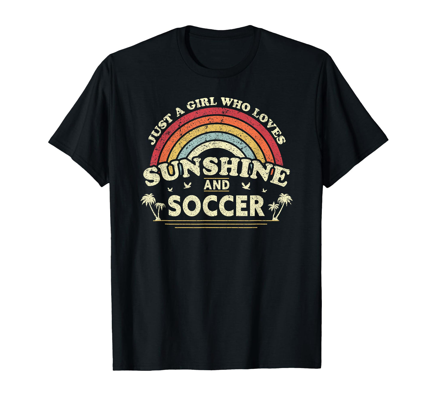 Who Loves Sunshine And Soccer Football T-Shirt - Custom Art Print Men Women - T-Shirt, Sweatshirt, Hoodie