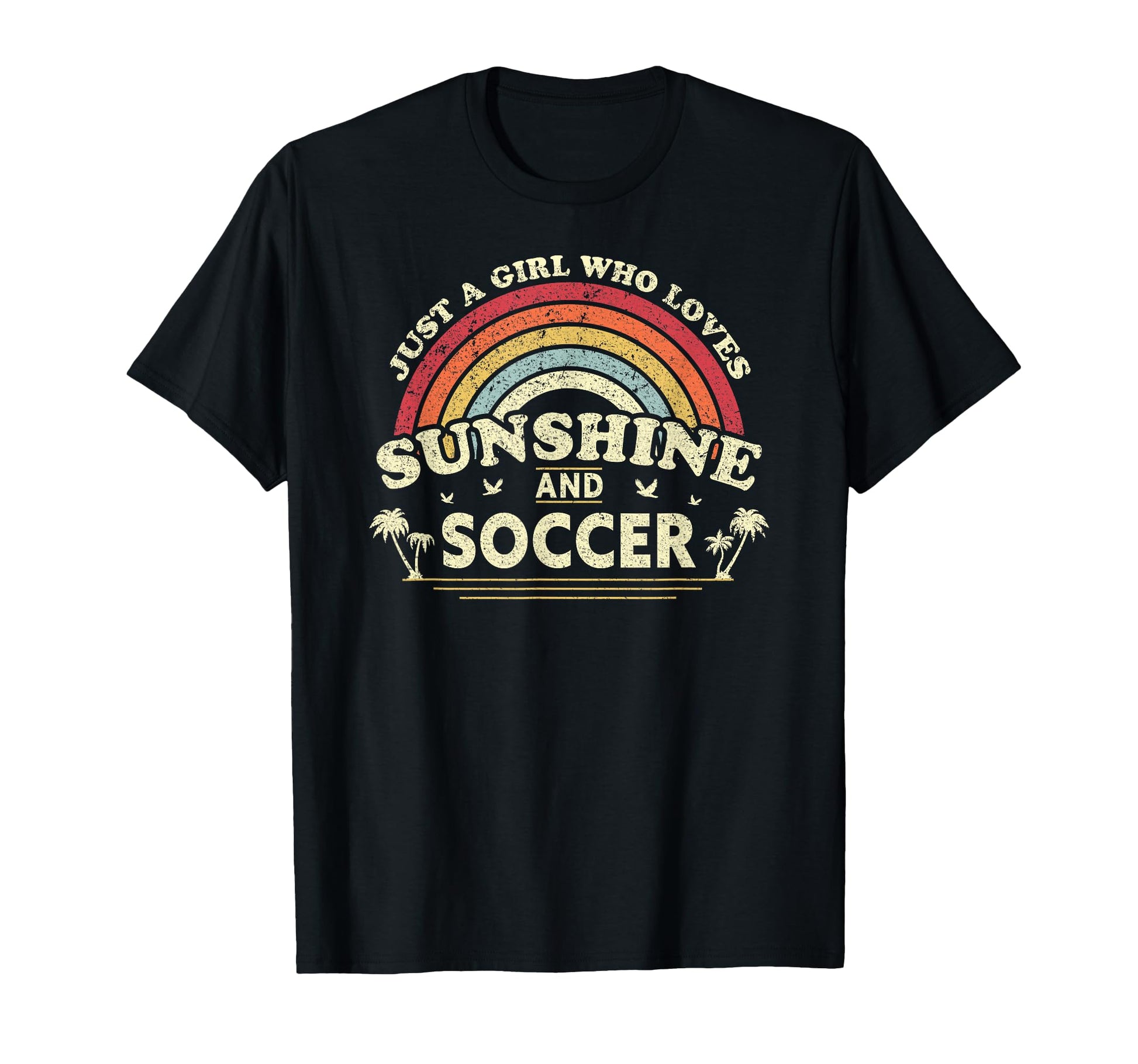 Who Loves Sunshine And Soccer Football T-Shirt - Custom Art Print Men Women - T-Shirt, Sweatshirt, Hoodie