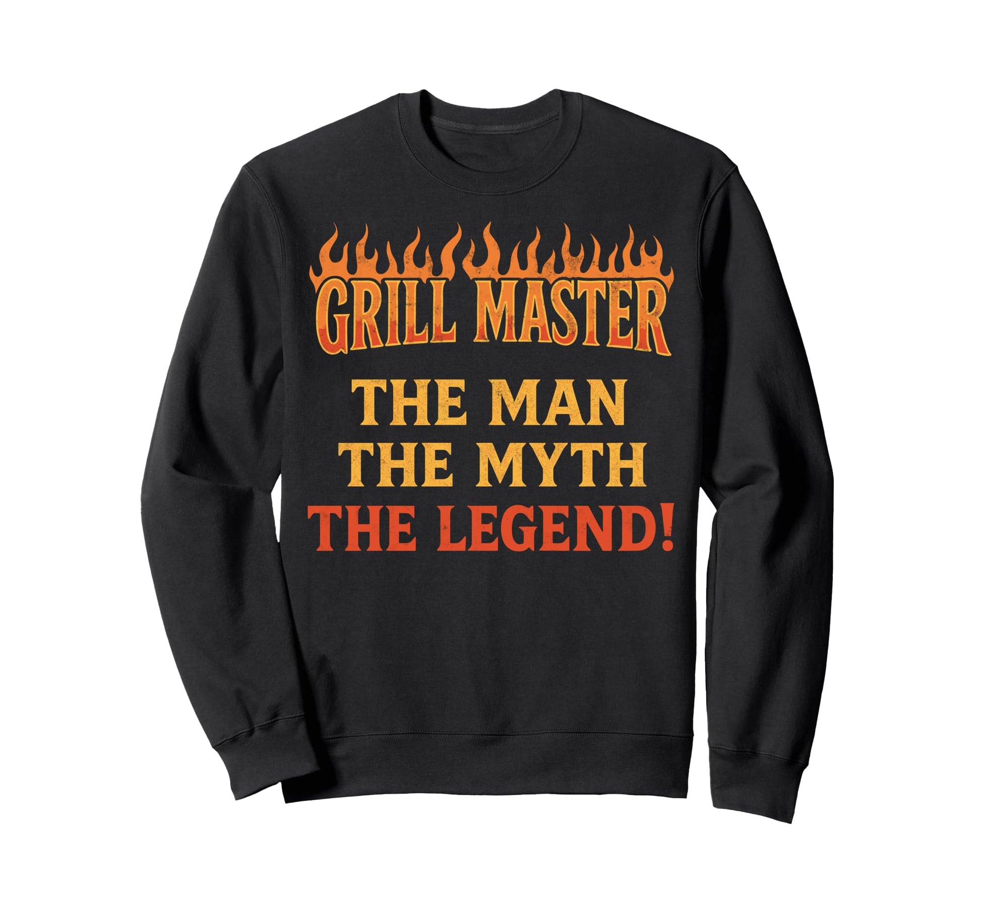 Funny Bbq Dad Grill Master Sweatshirt - Casual Everyday Wear Men Women - T-Shirt, Sweatshirt, Hoodie