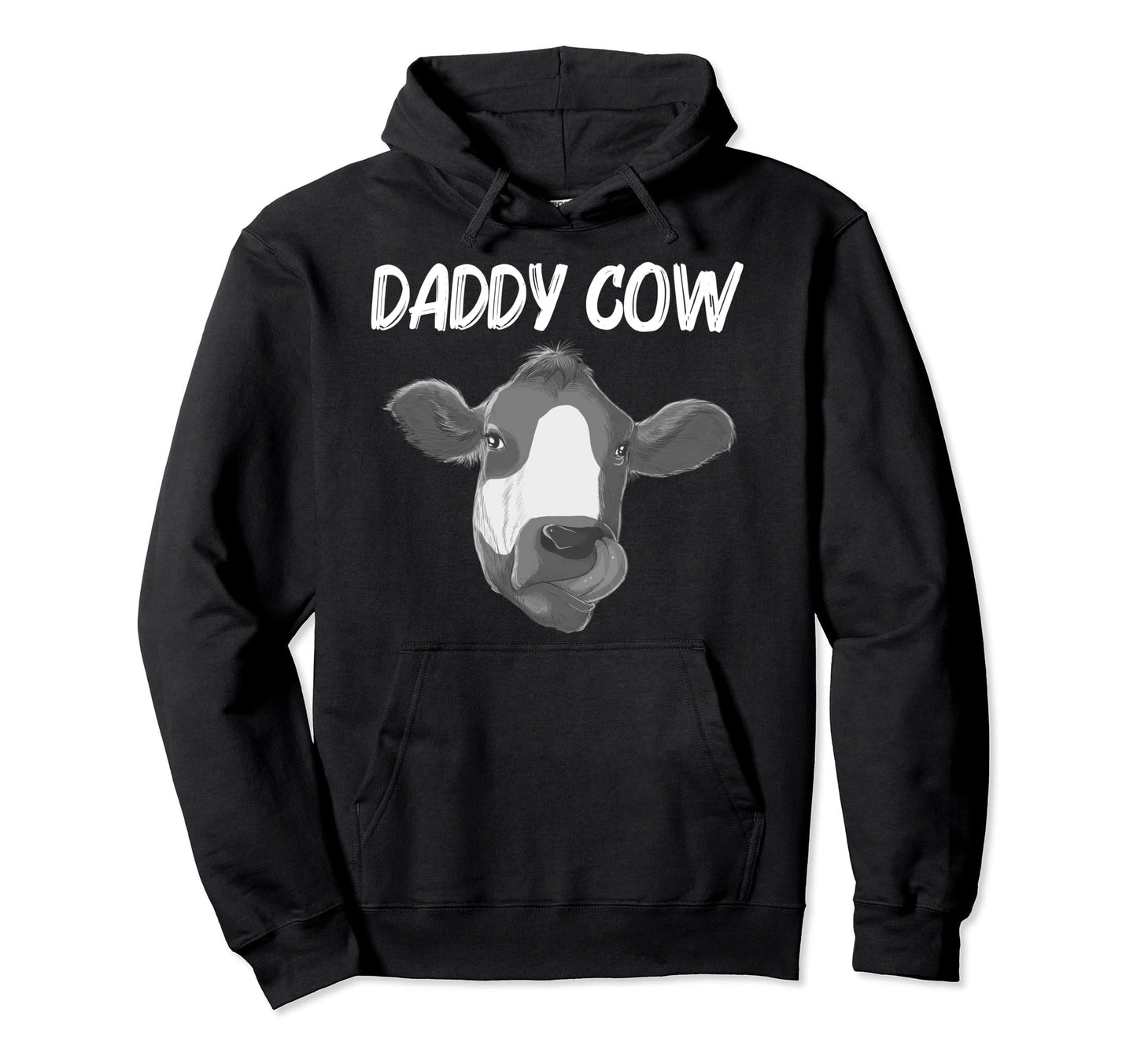 Funny Cow Dad Cow Farmer Farming Lover Hoodie - Custom Art Print Men Women - T-Shirt, Sweatshirt, Hoodie