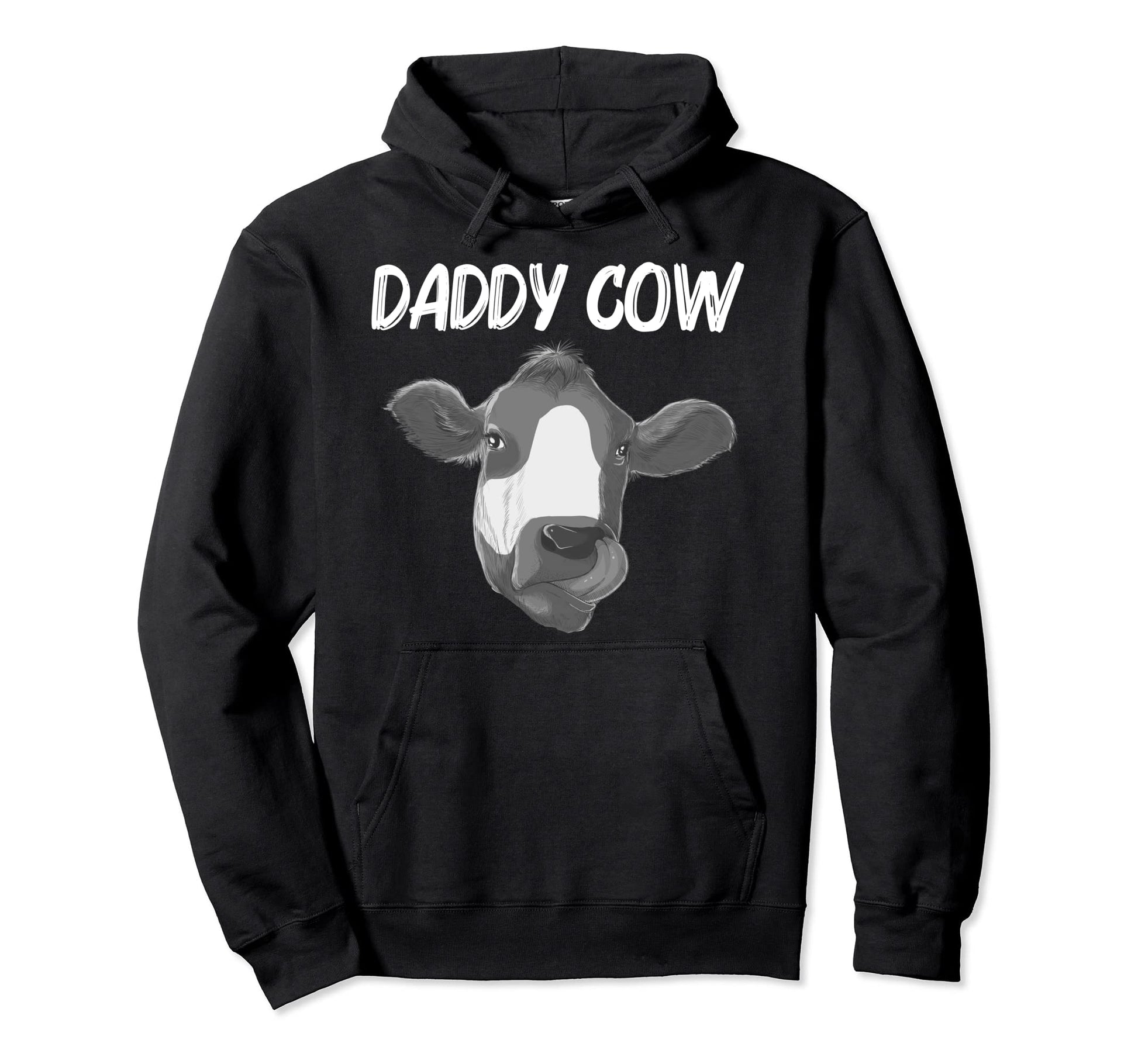 Funny Cow Dad Cow Farmer Farming Lover Hoodie - Custom Art Print Men Women - T-Shirt, Sweatshirt, Hoodie