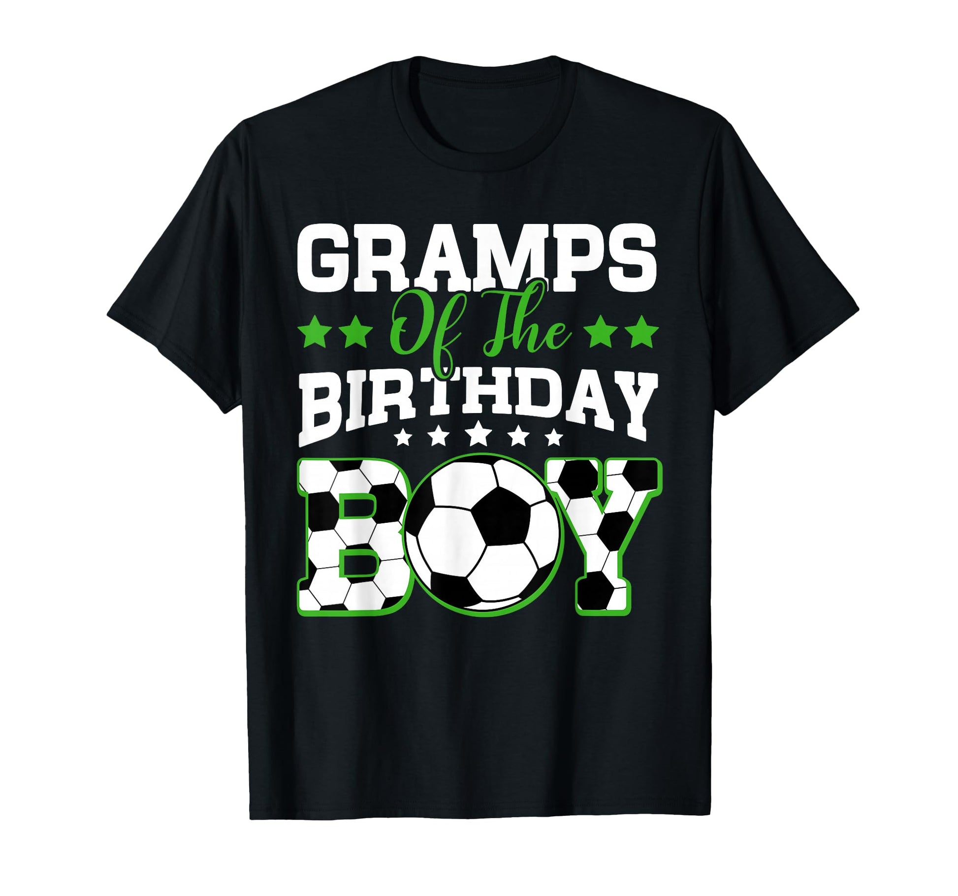 Gramps Birthday Soccer Family T-Shirt - Casual Everyday Wear Men Women - T-Shirt, Sweatshirt, Hoodie