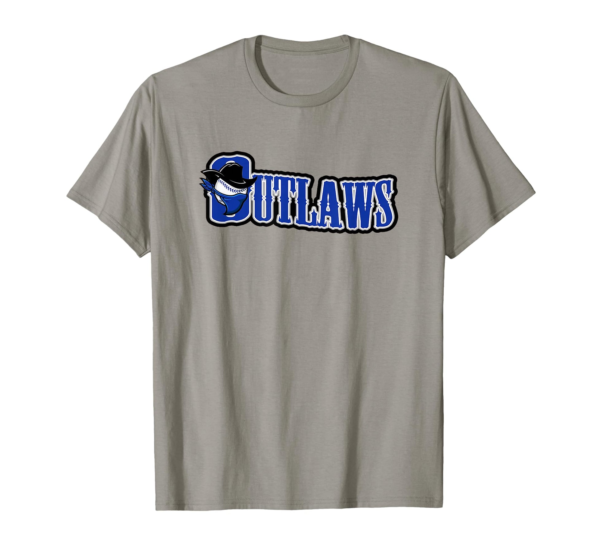 Outlaws Baseball T-Shirt - Unique Graphic Men Women - T-Shirt, Sweatshirt, Hoodie