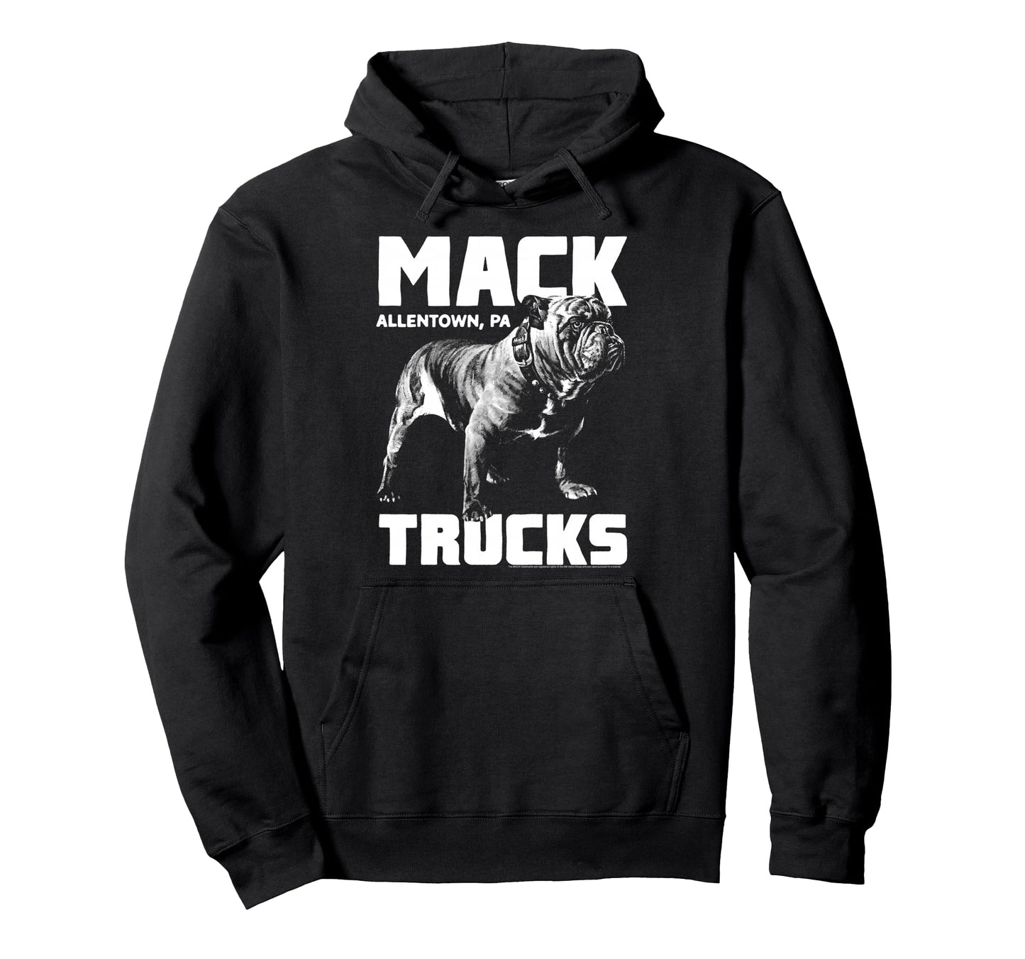 Mack Trucks Bulldog Allentown Pa Hoodie - Custom Art Print for Adults - T-Shirt, Sweatshirt, Hoodie