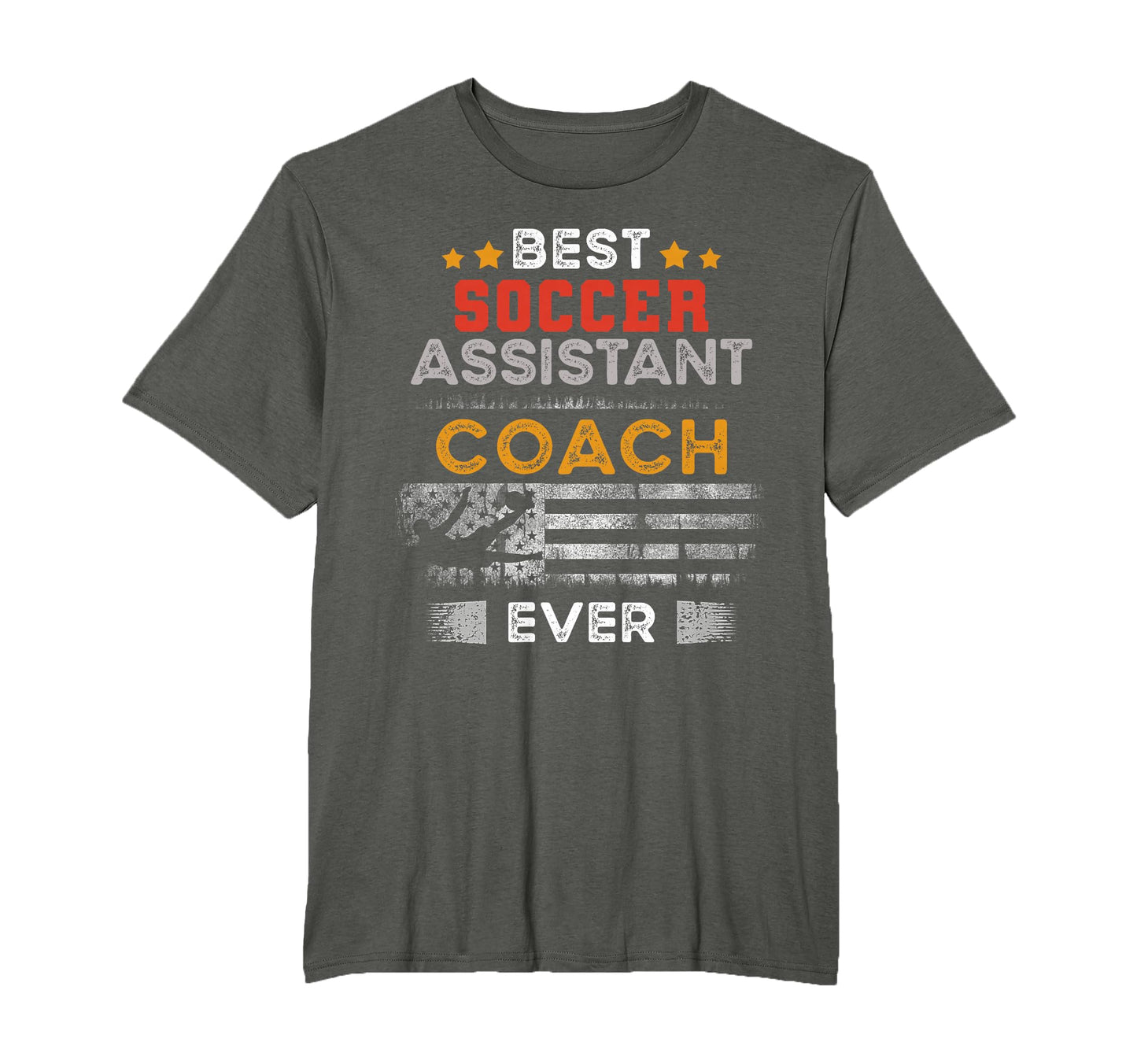 Best Soccer Assistant Coach Ever T-Shirt - Minimalist Print Unisex - T-Shirt, Sweatshirt, Hoodie
