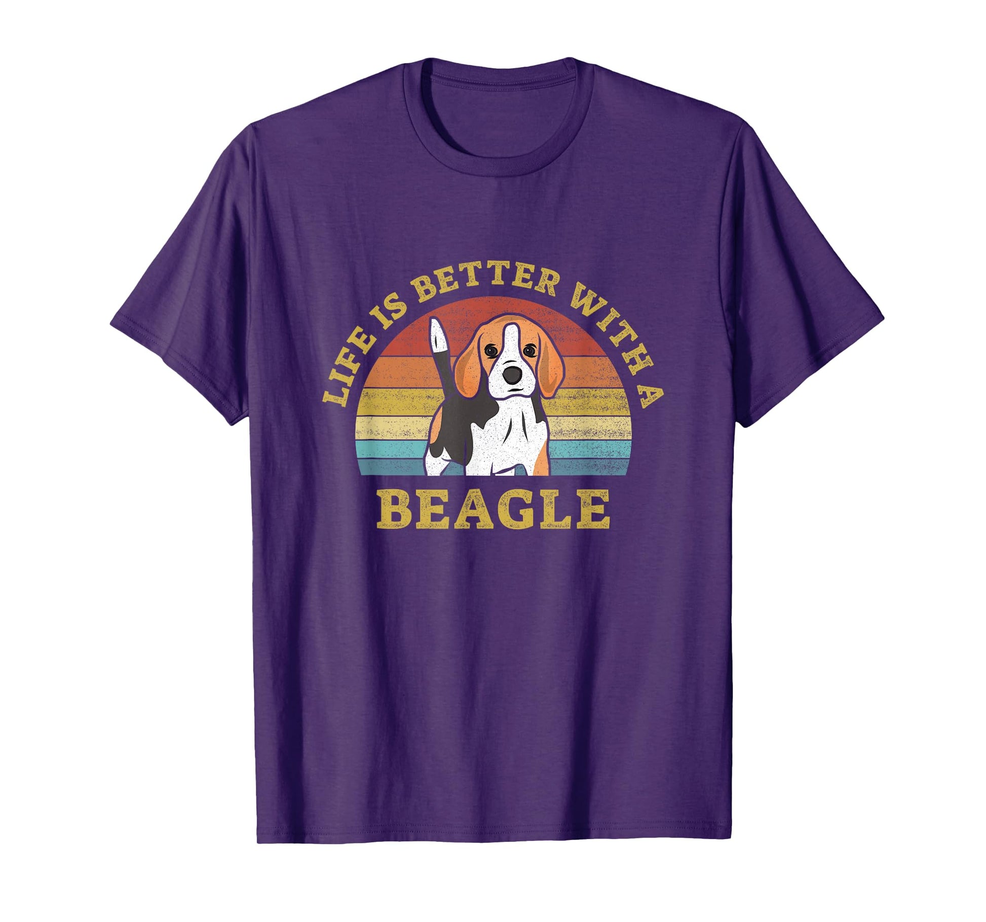 Life Is Better Beagle Dog Puppy Lover T-Shirt - Trendy Graphic Unisex - T-Shirt, Sweatshirt, Hoodie