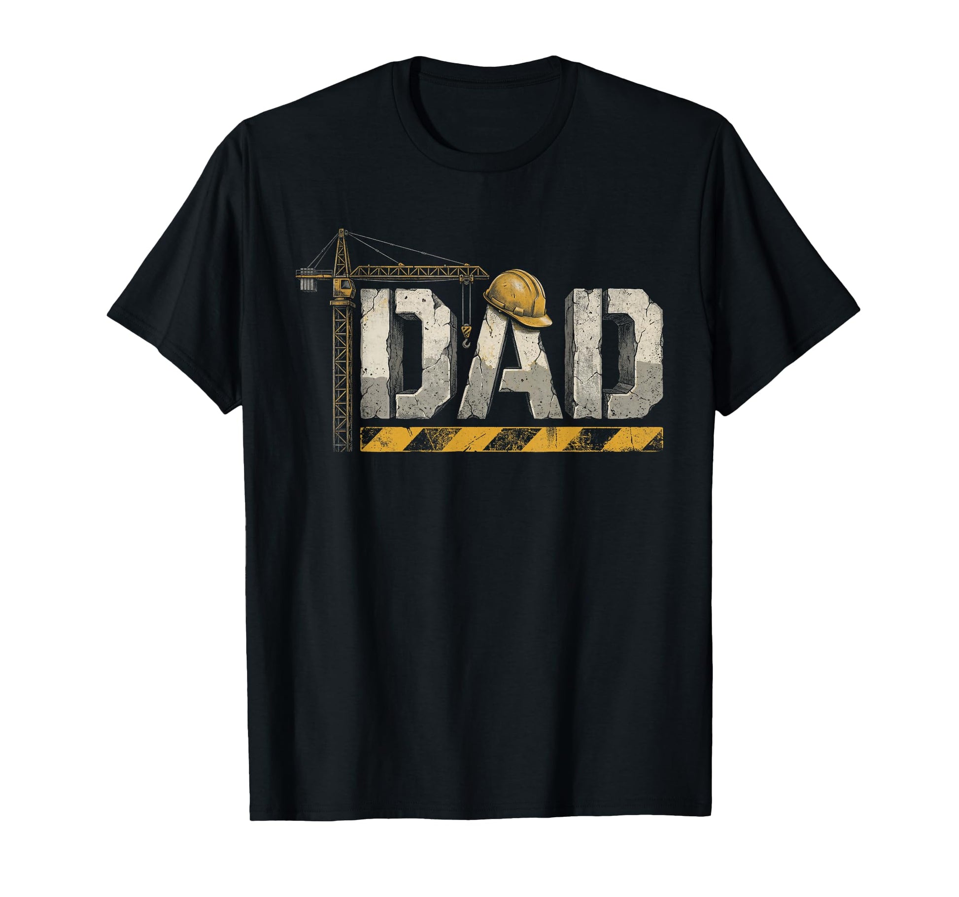 Construction Dad Fathers Day Builder T-Shirt - Unique Graphic for Adults - T-Shirt, Sweatshirt, Hoodie