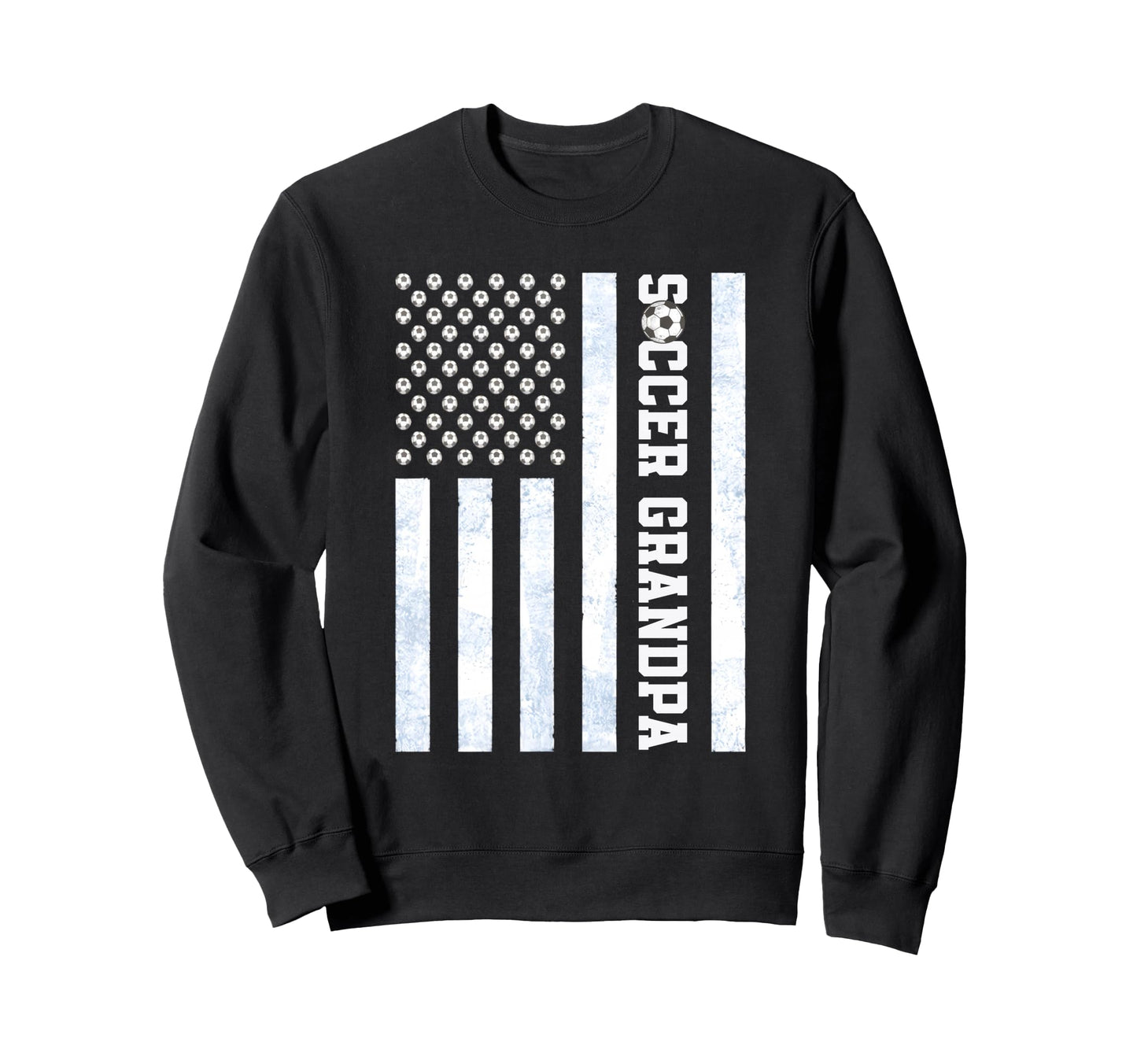 Soccer Grandpa Proud Soccer Sweatshirt - Aesthetic Graphic for Adults - T-Shirt, Sweatshirt, Hoodie