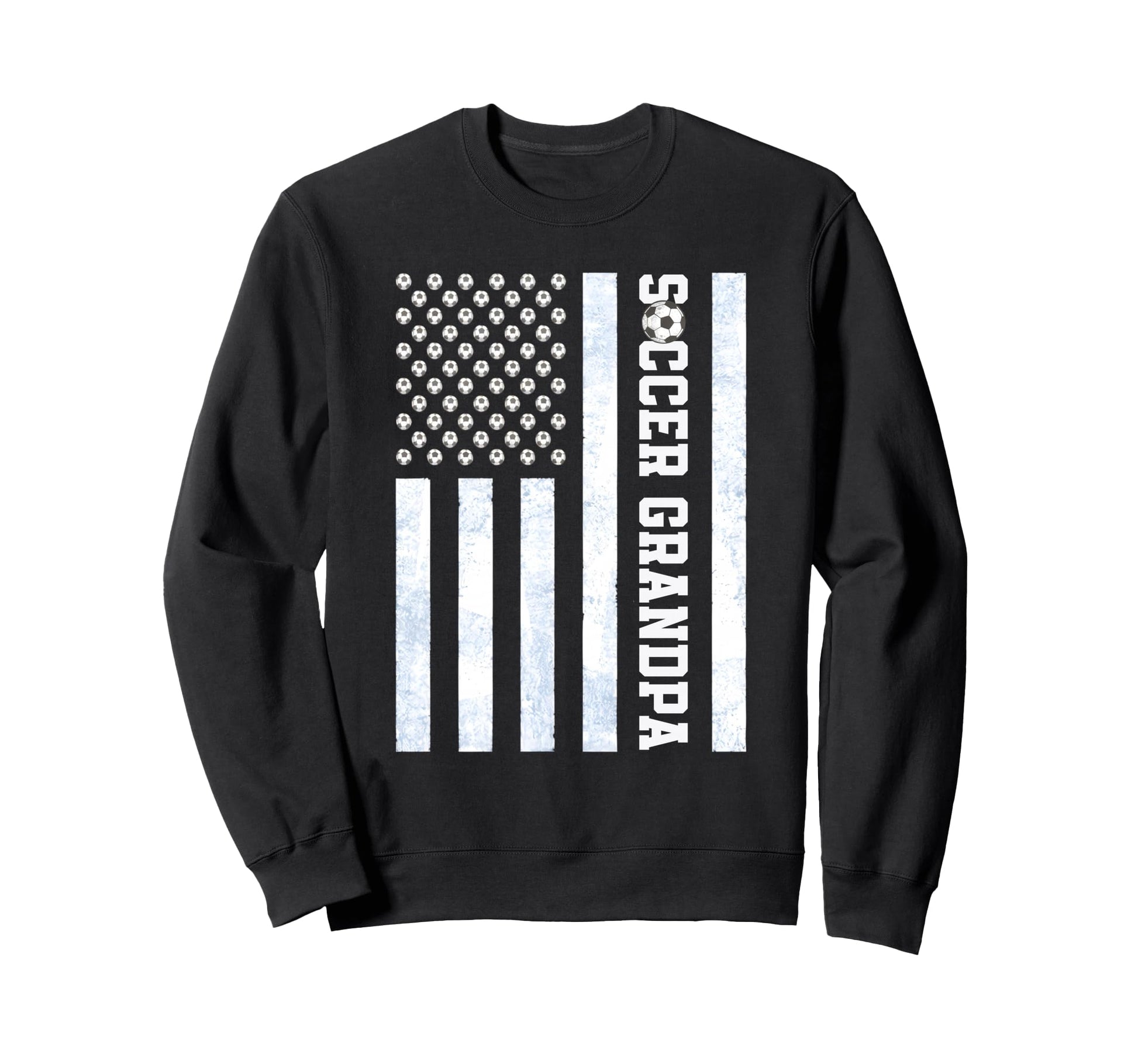 Soccer Grandpa Proud Soccer Sweatshirt - Aesthetic Graphic for Adults - T-Shirt, Sweatshirt, Hoodie