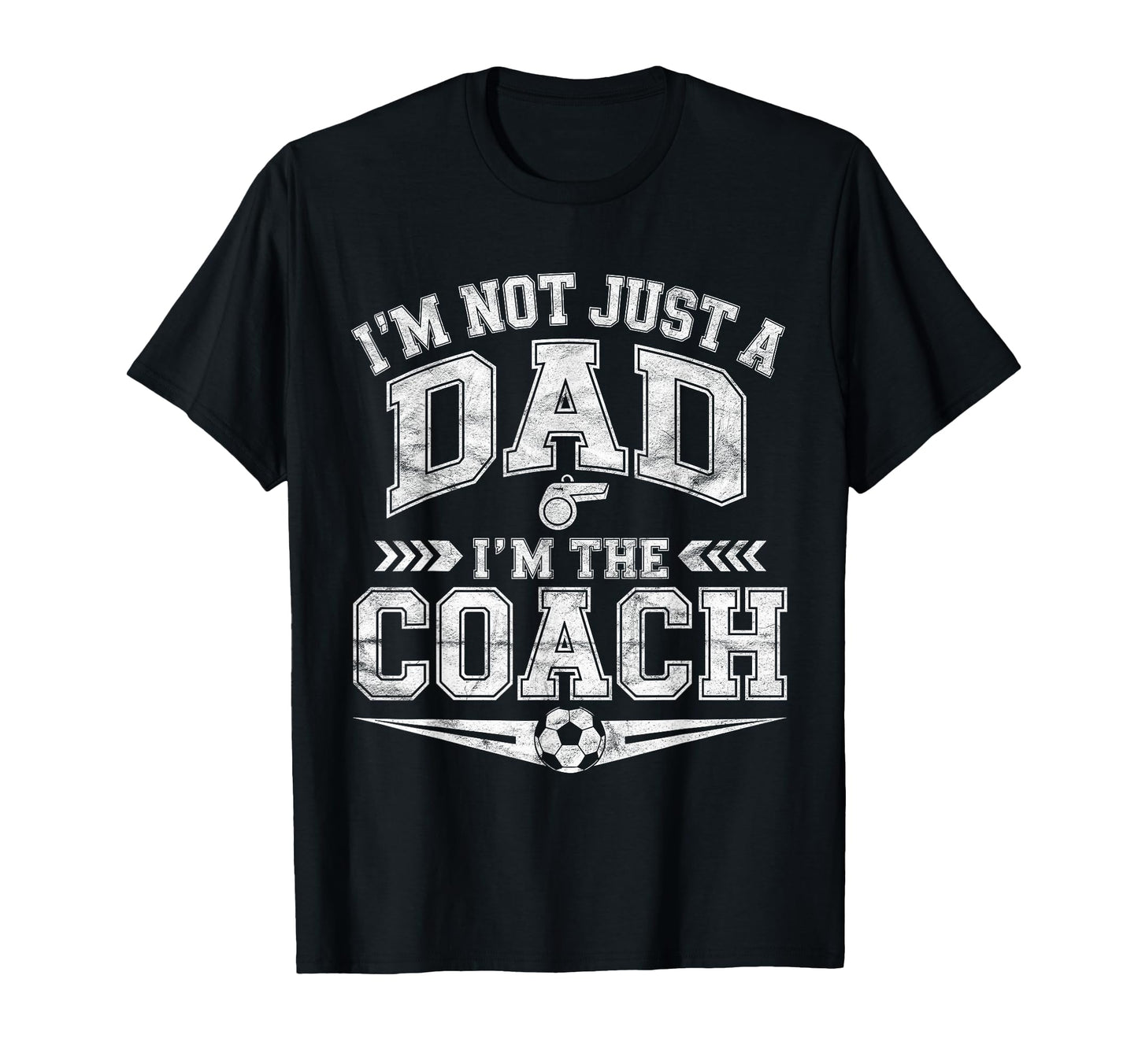 Soccer Dad Coach Funny Coaching Fathers T-Shirt - Custom Art Print Unisex - T-Shirt, Sweatshirt, Hoodie