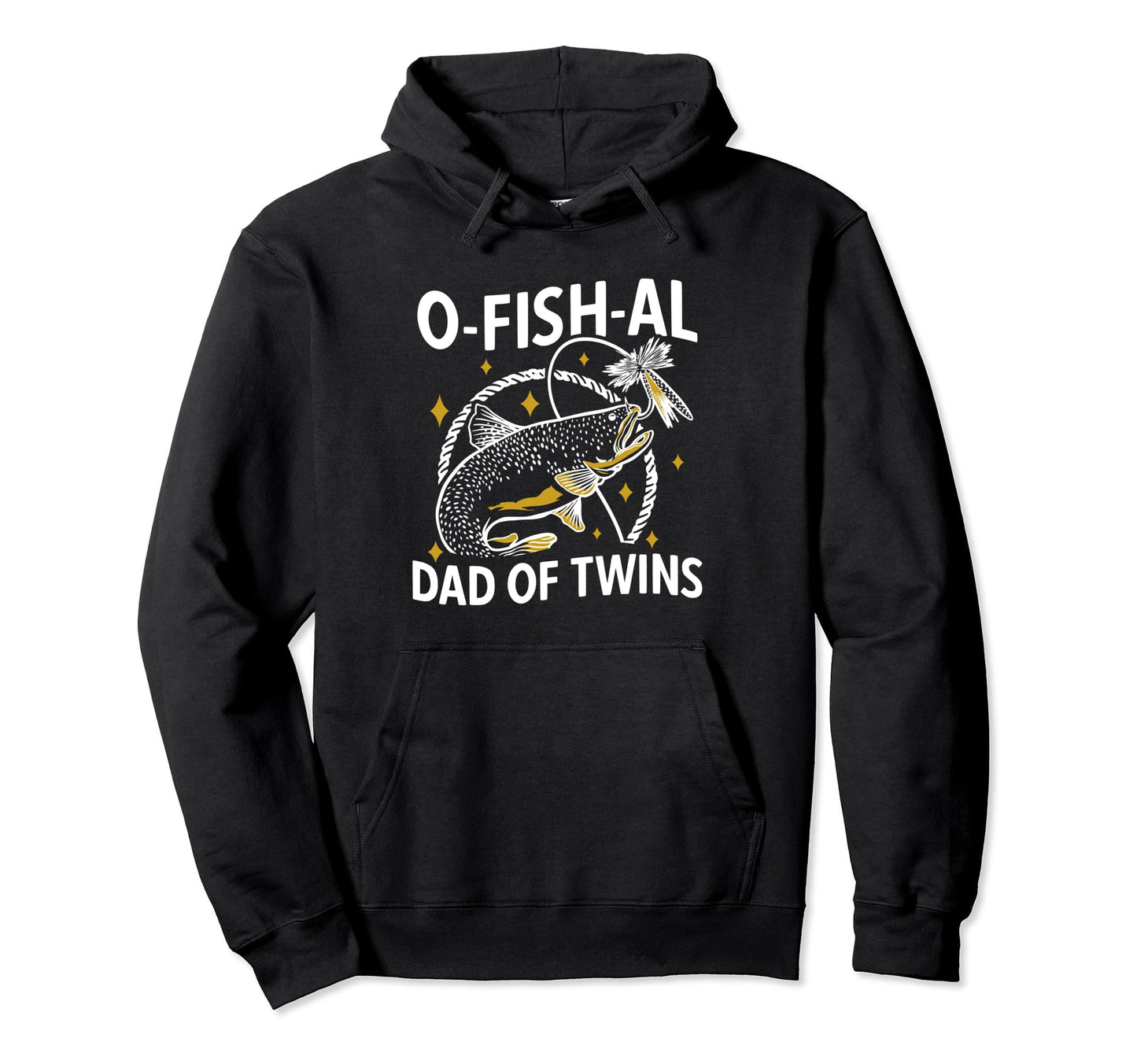 Twin Dad Father Two O Fish Al Dad Hoodie - Casual Everyday Wear for Adults - T-Shirt, Sweatshirt, Hoodie