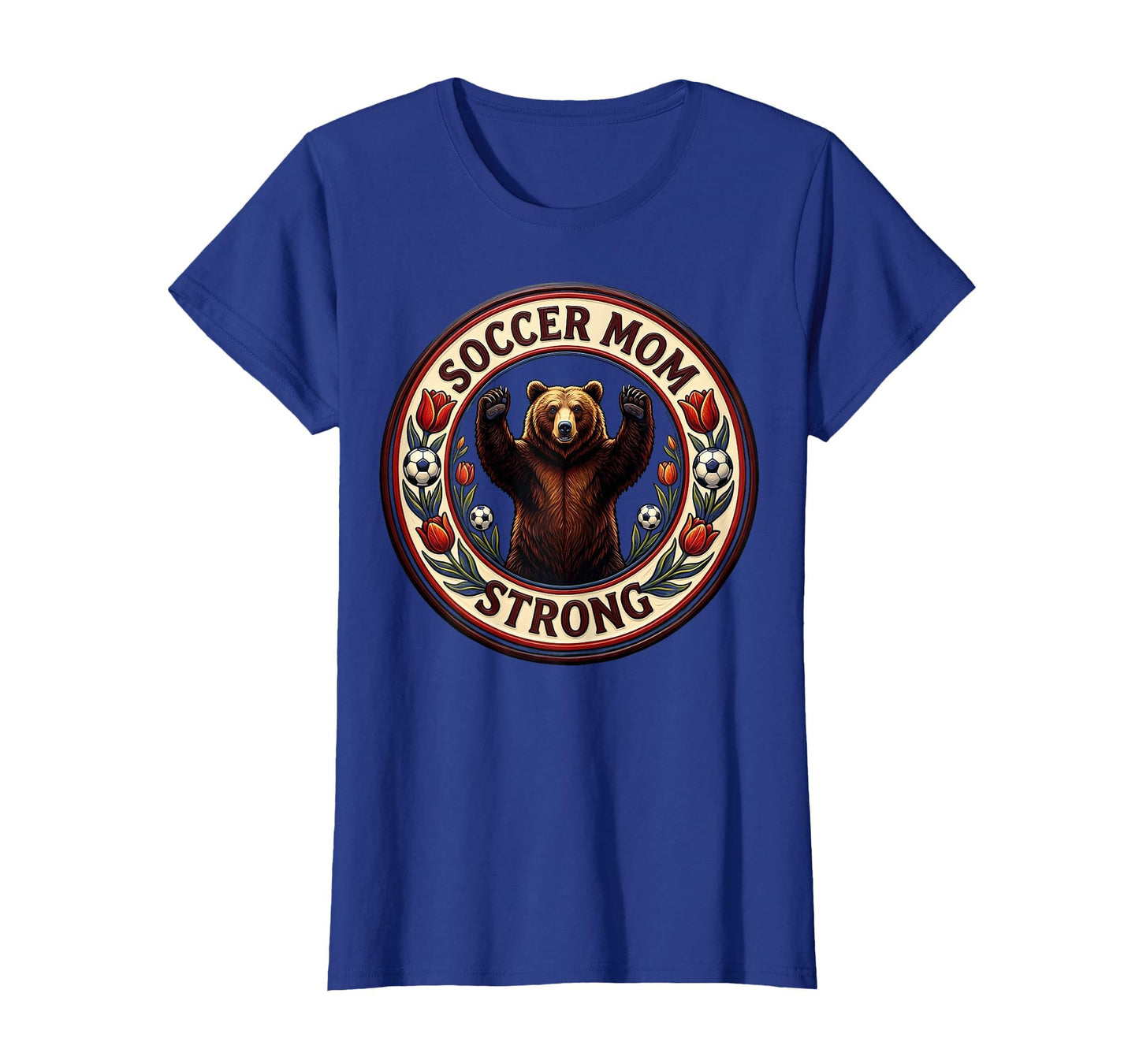 Soccer Mom Strong T-Shirt - Custom Art Print Men Women - T-Shirt, Sweatshirt, Hoodie