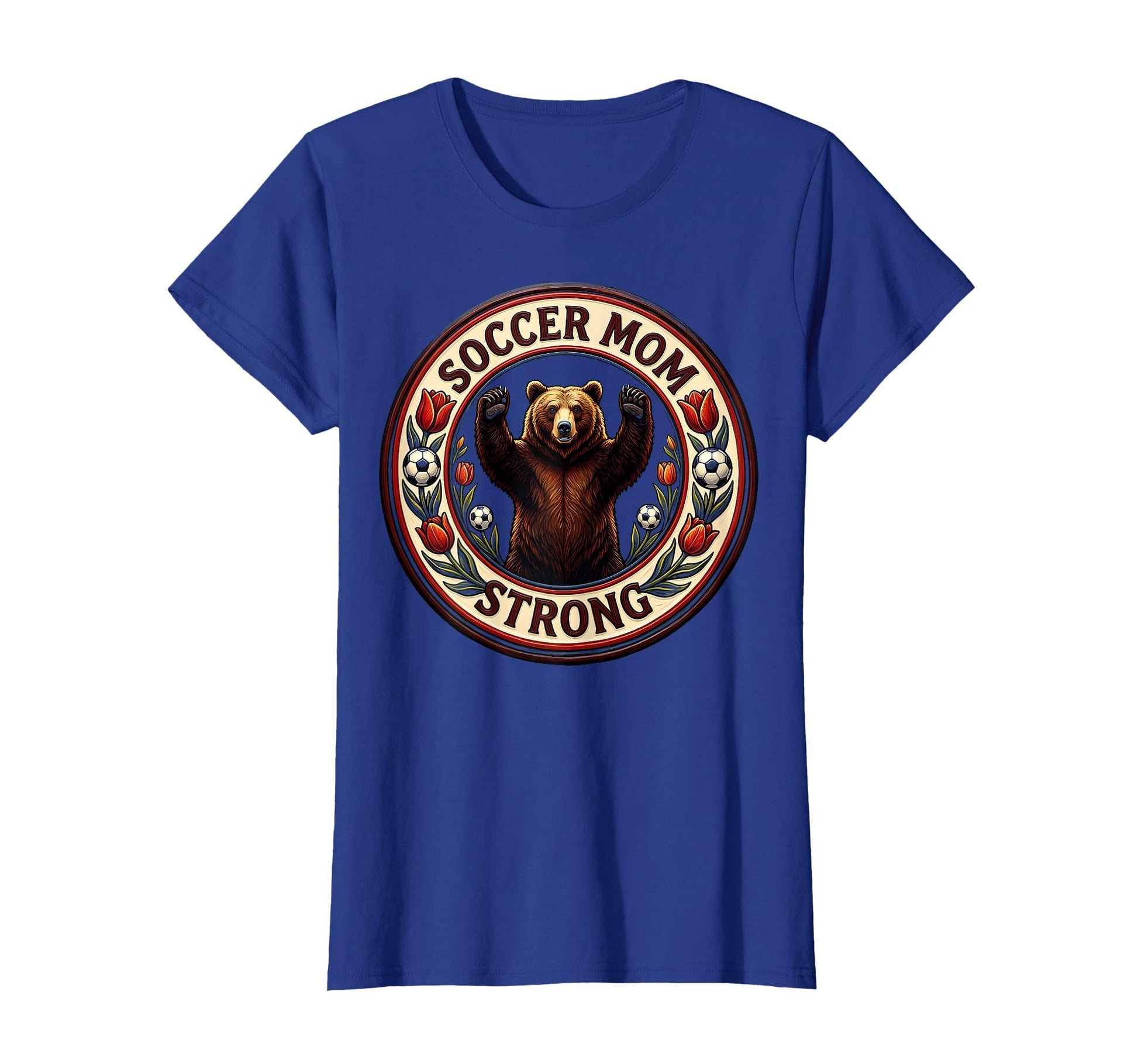 Soccer Mom Strong T-Shirt - Custom Art Print Men Women - T-Shirt, Sweatshirt, Hoodie