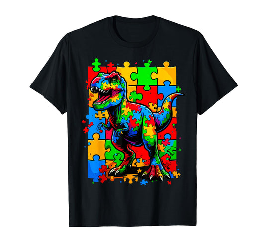 Autism Awareness Autistic Puzzle T T-Shirt - Aesthetic Graphic Men Women - T-Shirt, Sweatshirt, Hoodie