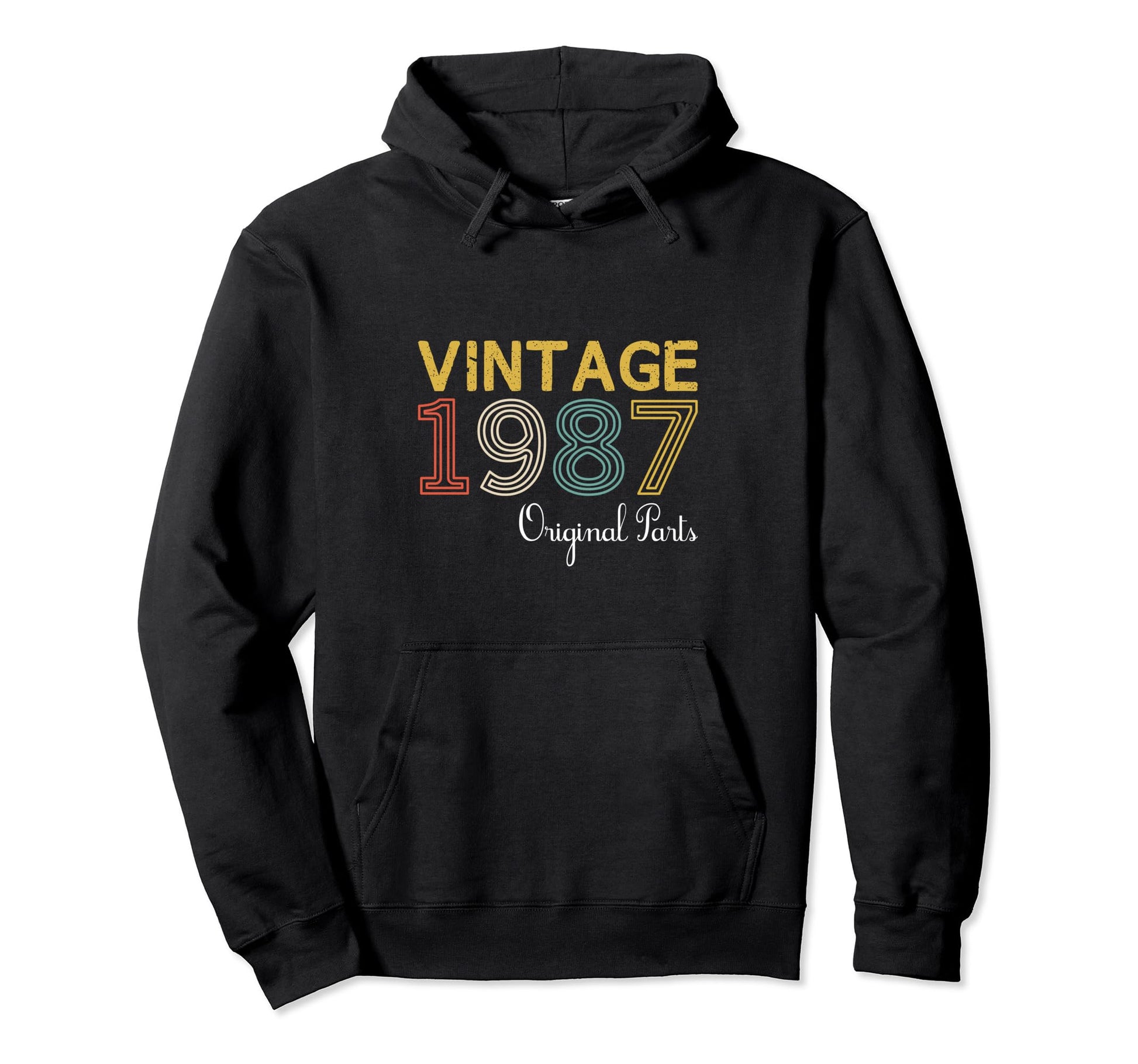 Year 1987 Gift Birthday Mom Dad Hoodie - Streetwear Style for Adults - T-Shirt, Sweatshirt, Hoodie