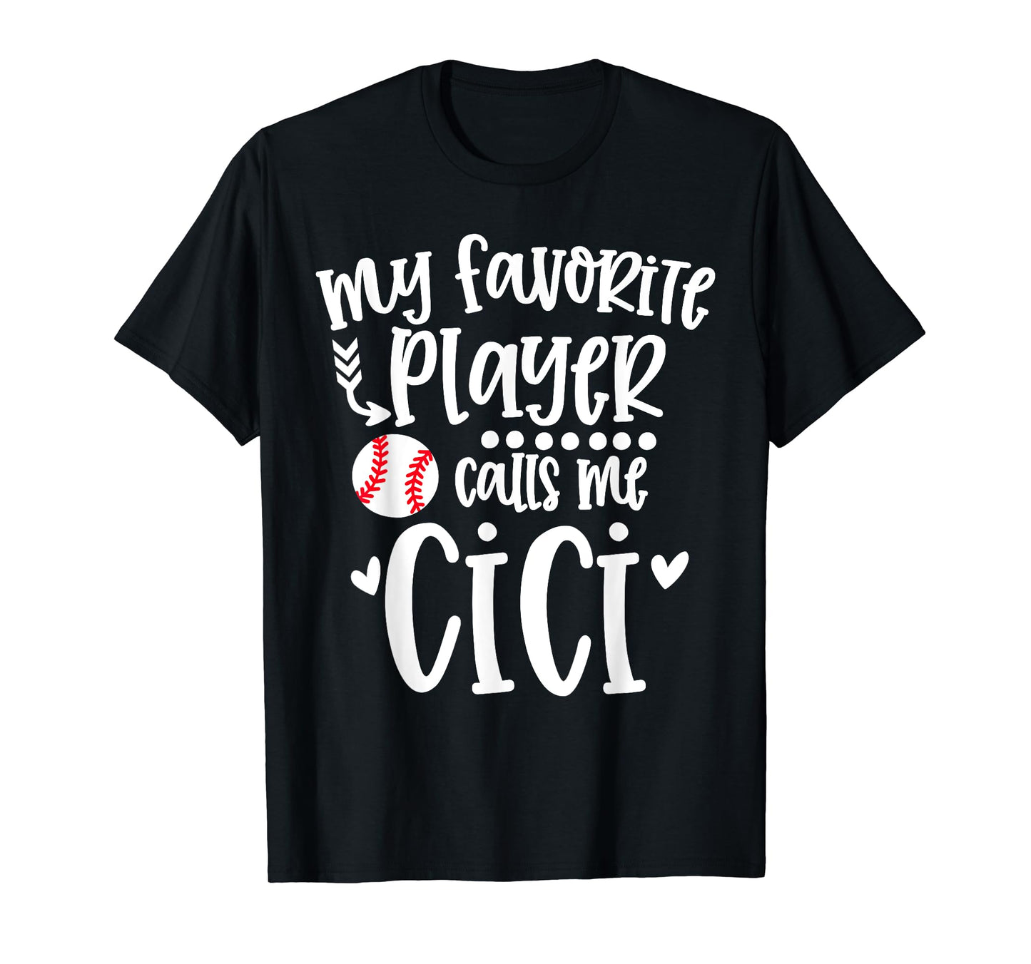 My Favorite Baseball Player Calls Me T-Shirt - Graphic Print Men Women - T-Shirt, Sweatshirt, Hoodie