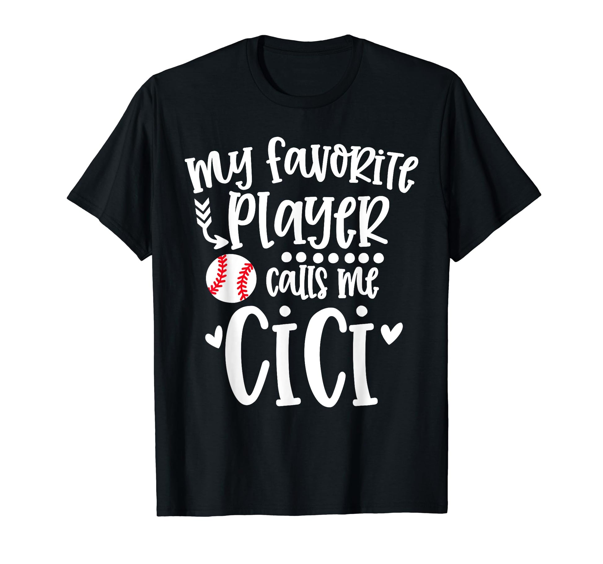 My Favorite Baseball Player Calls Me T-Shirt - Graphic Print Men Women - T-Shirt, Sweatshirt, Hoodie