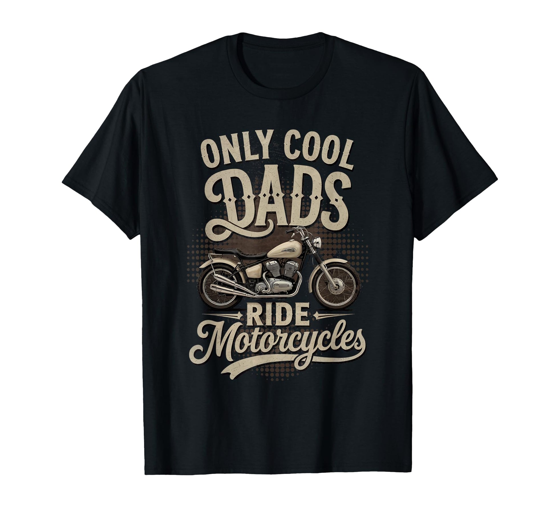 Dad Biker Funny Motorcycle Rider T-Shirt - Custom Art Print Men Women - T-Shirt, Sweatshirt, Hoodie
