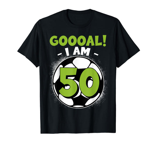 50 Year Old Birthday Soccer Themed 50Thb T-Shirt - Unique Graphic Unisex - T-Shirt, Sweatshirt, Hoodie