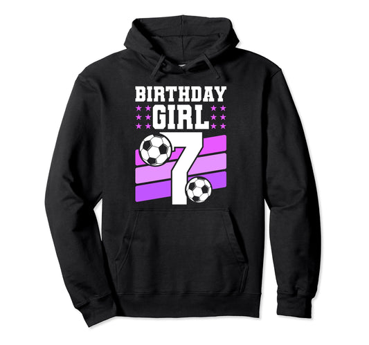 7 Years Old 7Th Birthday Gift Bday Hoodie - Custom Art Print for Adults - T-Shirt, Sweatshirt, Hoodie